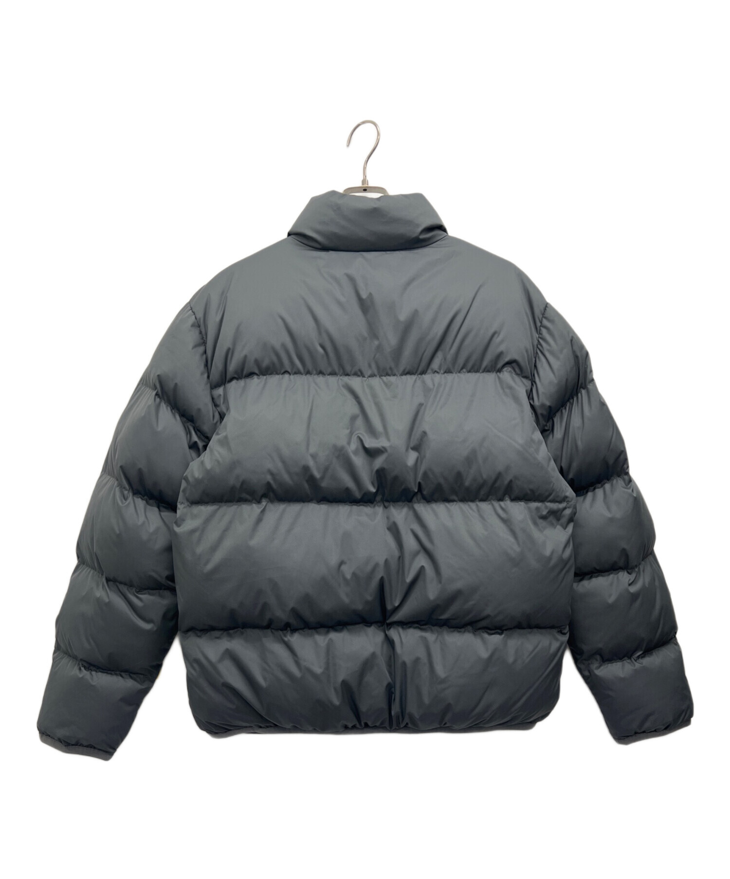 NIKE 新品未使用 黒 中綿ダウンジャケット ナイキ パファージャケット L 中古・古着通販】NIKE (ナイキ) パファージャケット グレー サイズ:L