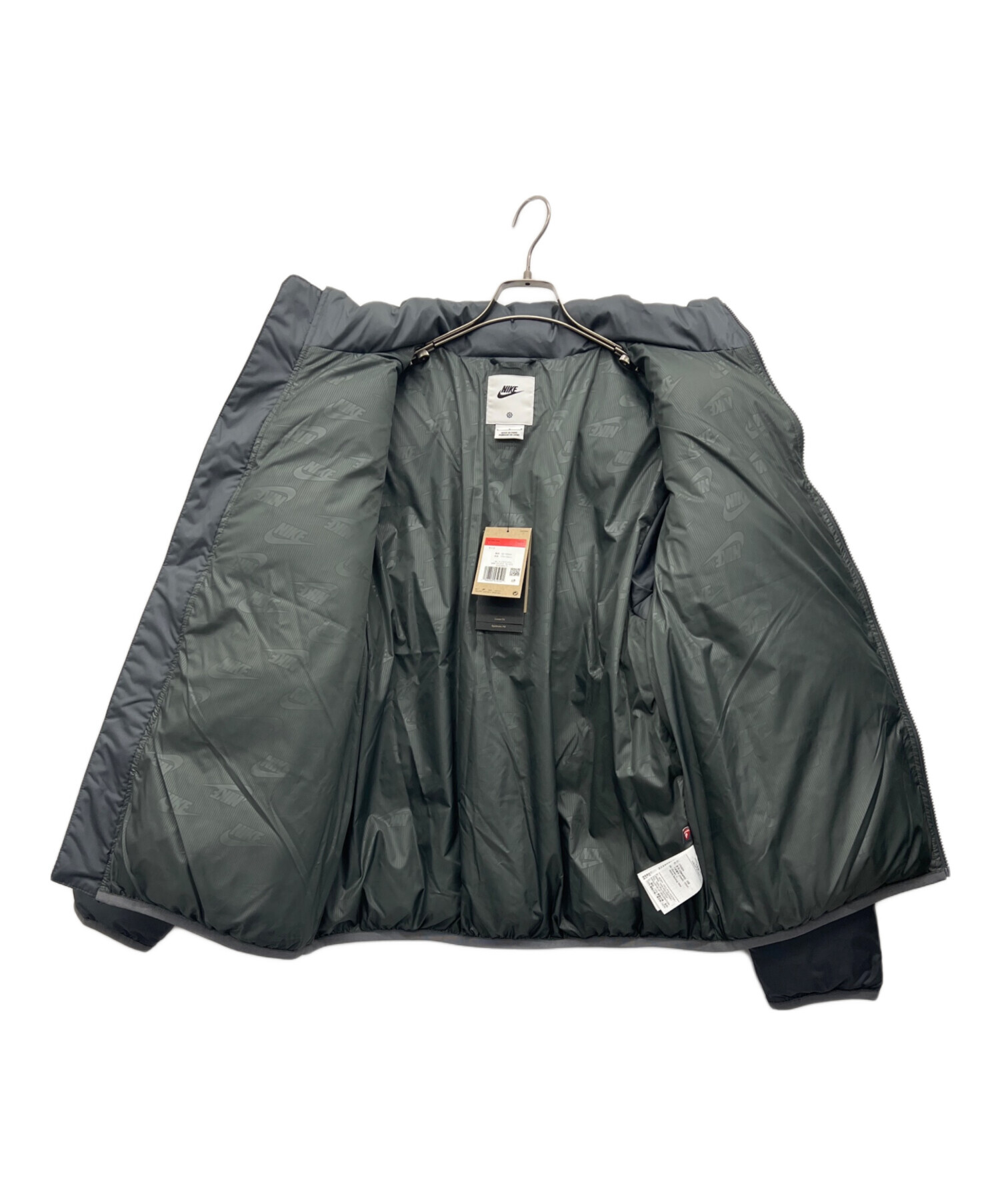 中古・古着通販】NIKE (ナイキ) パファージャケット グレー サイズ:L