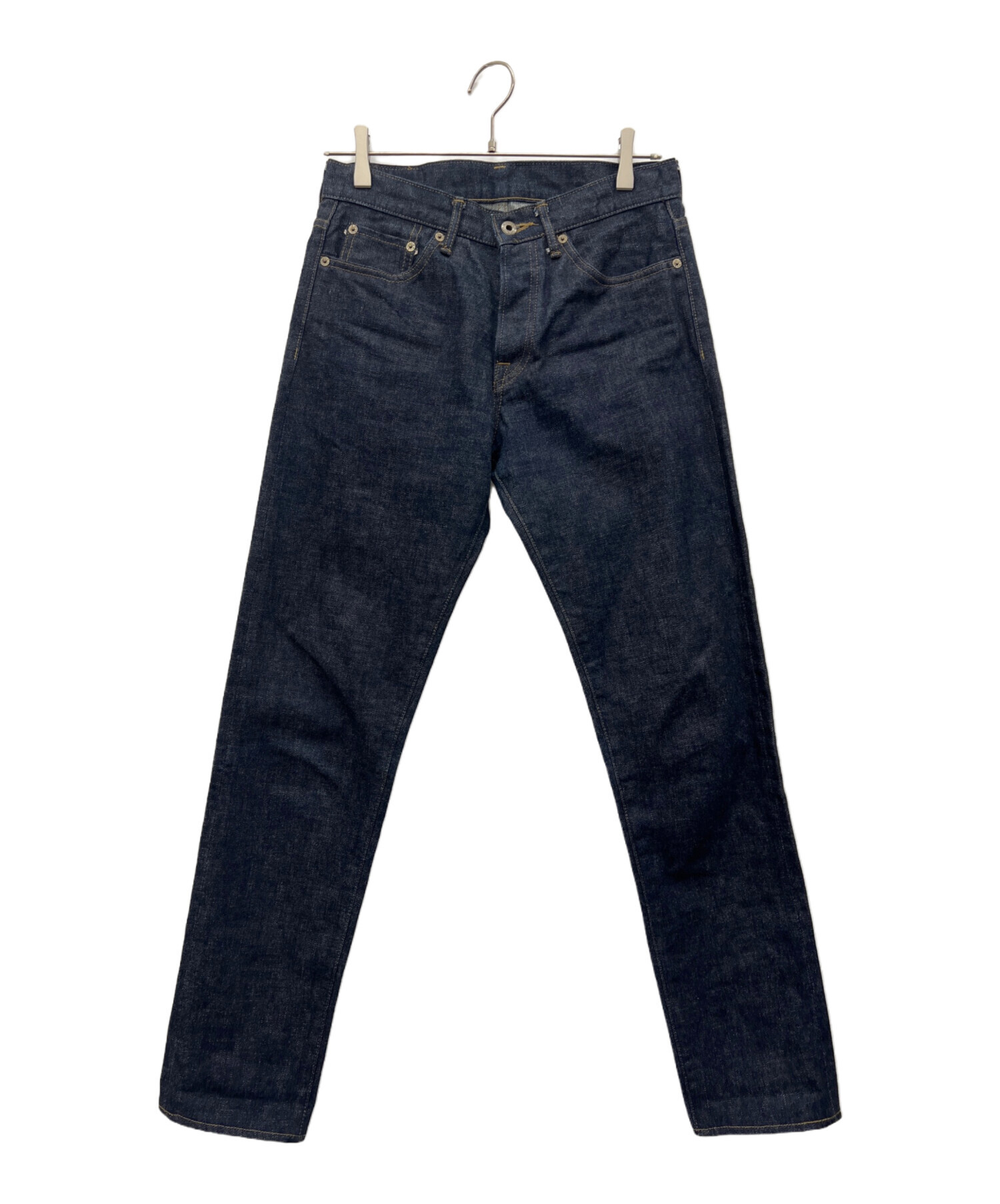 JAPAN BLUE JEANS セルビッジデニムパンツ W34 赤耳！濃紺 BLUE JAPAN