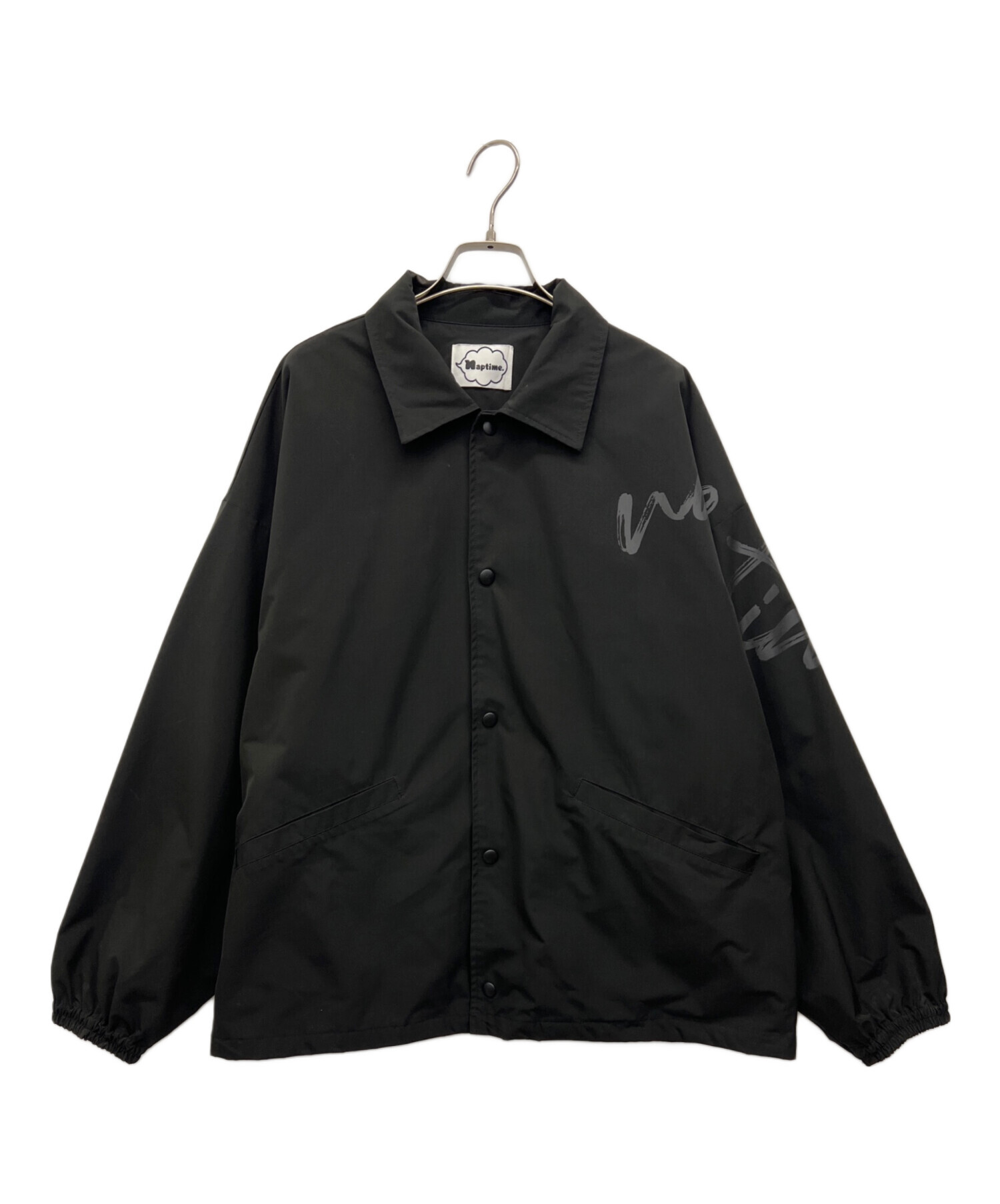中古・古着通販】Naptime (ナップタイム) コーチジャケット ブラック