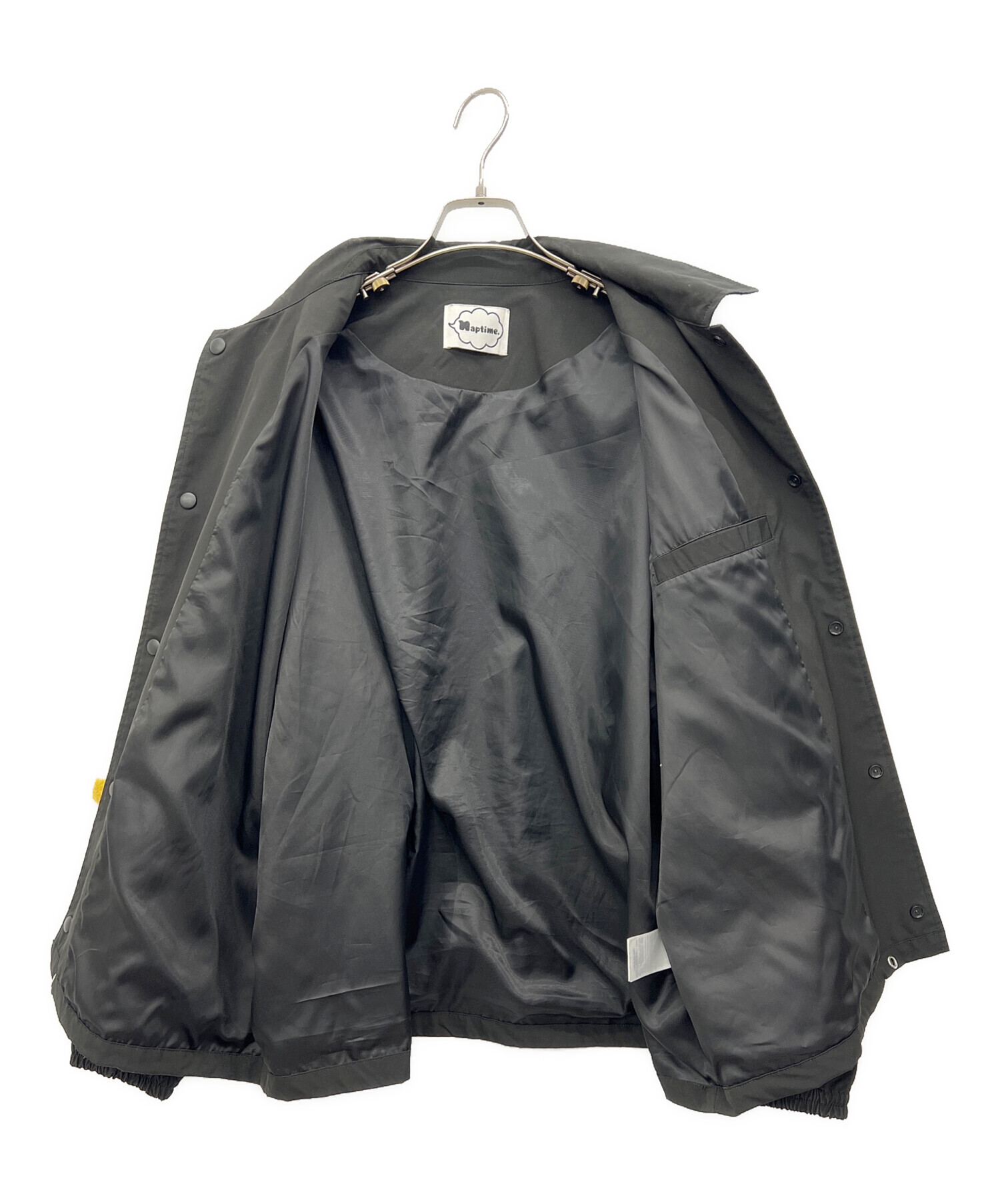 中古・古着通販】Naptime (ナップタイム) コーチジャケット ブラック