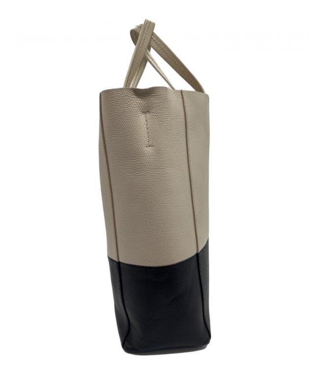 中古・古着通販】CELINE (セリーヌ) トートバッグ ベージュ×ブラック 