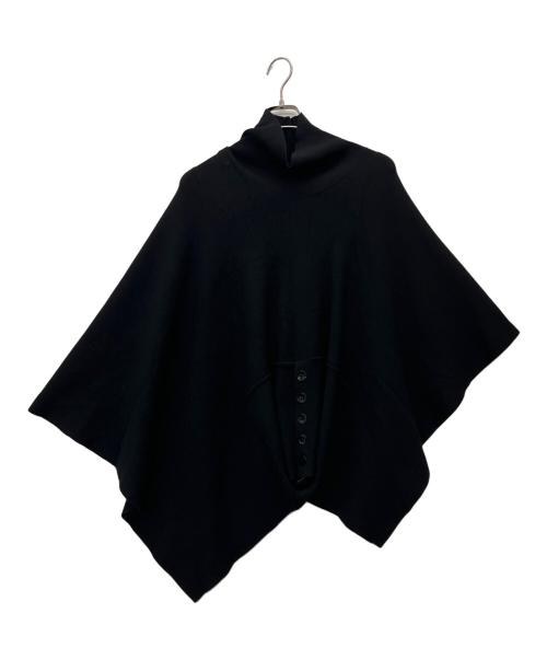 中古・古着通販】Sov. (ソブ) ポンチョ ブラック サイズ:36｜ブランド