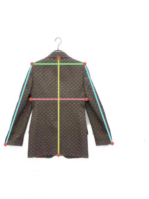 中古・古着通販】GUCCI (グッチ) テーラードジャケット ベージュ
