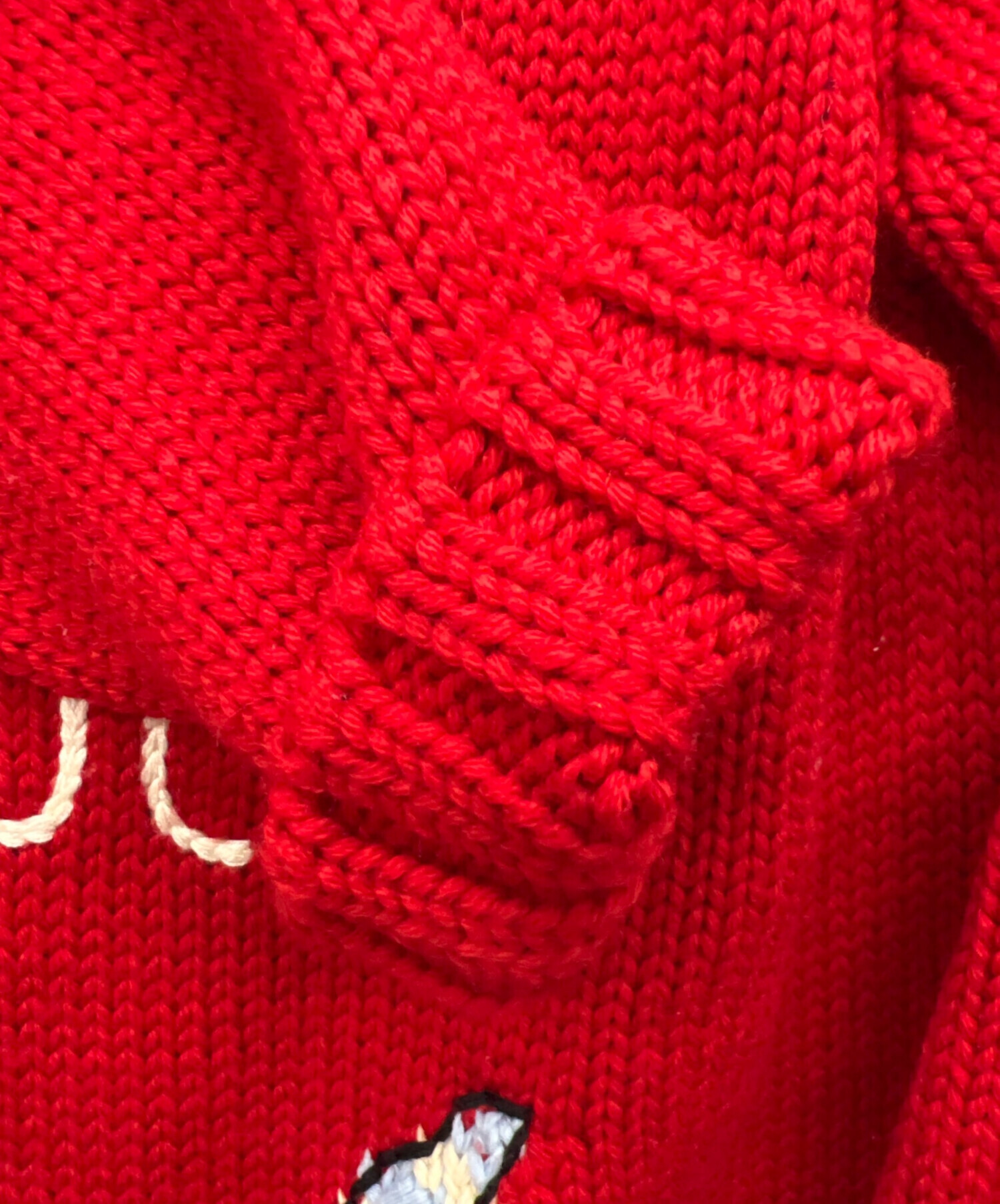 中古・古着通販】GUCCI (グッチ) フレイヤハルタス厚手ニット レッド 