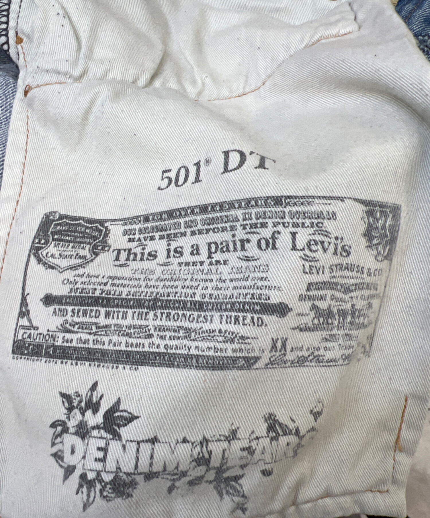 中古・古着通販】LEVI'S (リーバイス) Denim Tears (デニムティアーズ