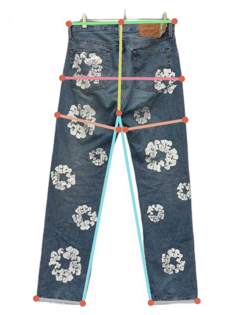 中古・古着通販】LEVI'S (リーバイス) Denim Tears (デニムティアーズ