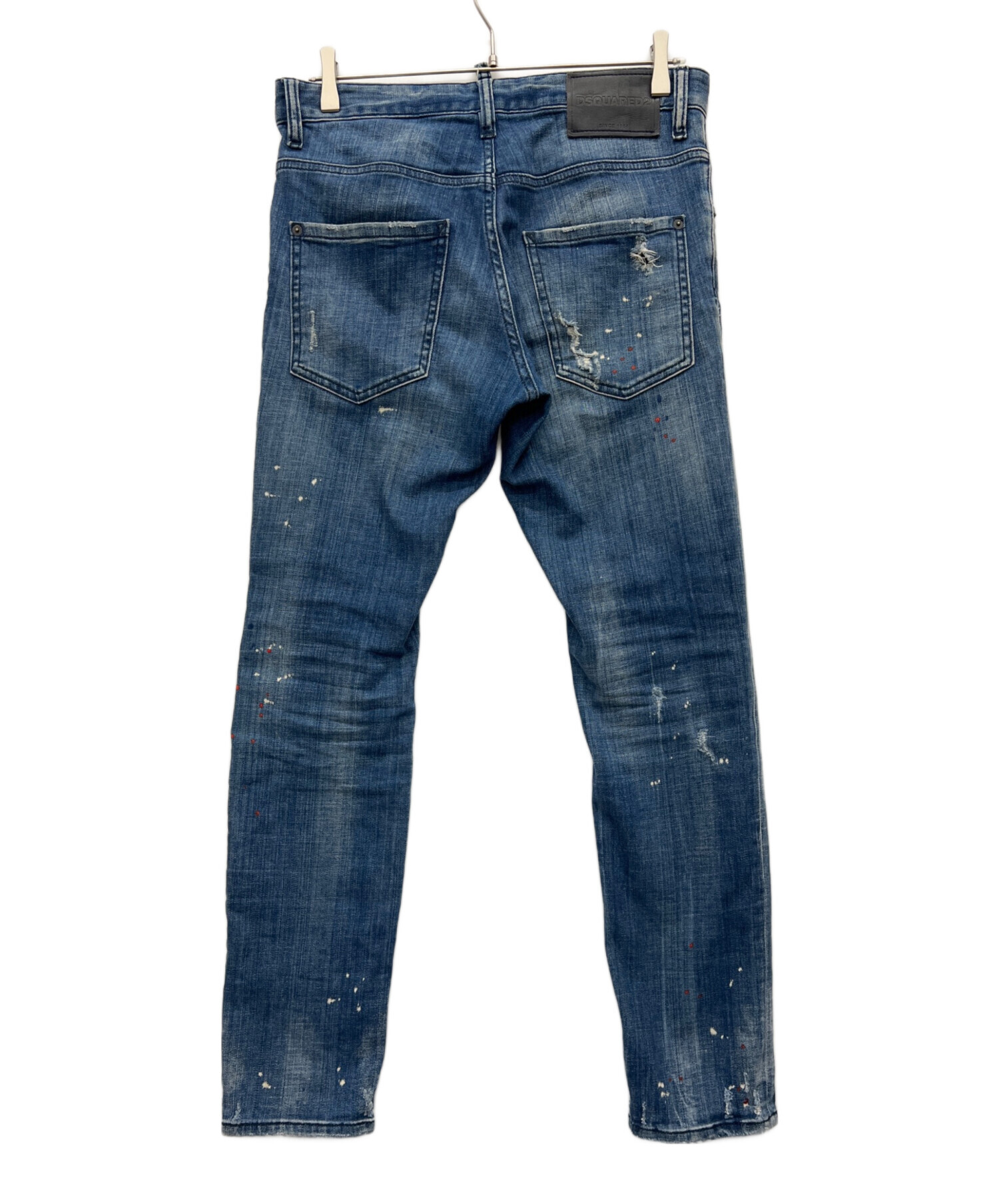 中古・古着通販】DSQUARED2 (ディースクエアード) デニムパンツ ブルー