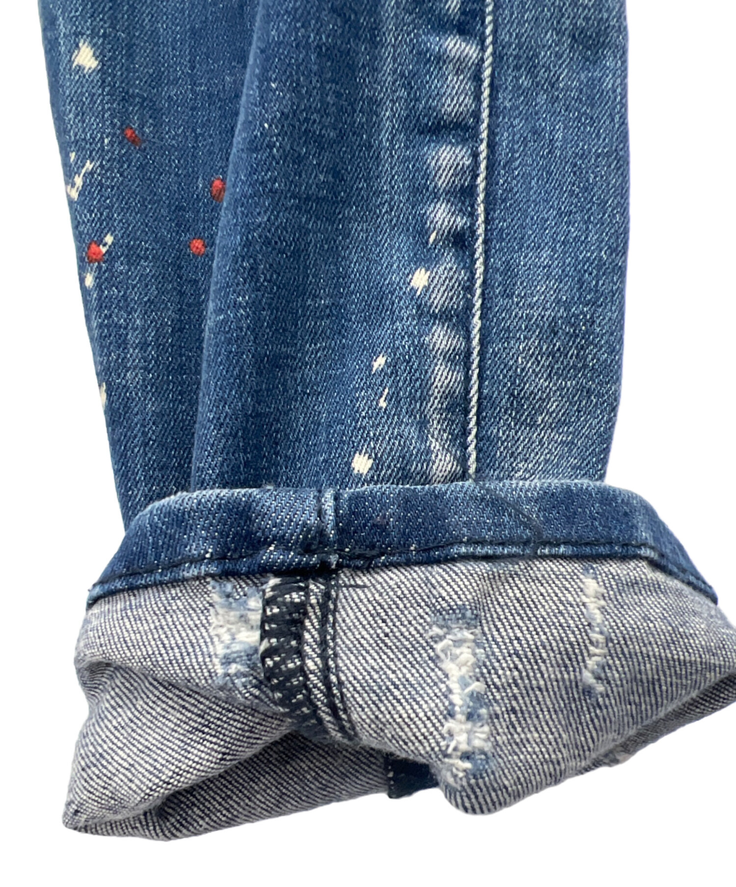 中古・古着通販】DSQUARED2 (ディースクエアード) デニムパンツ ブルー