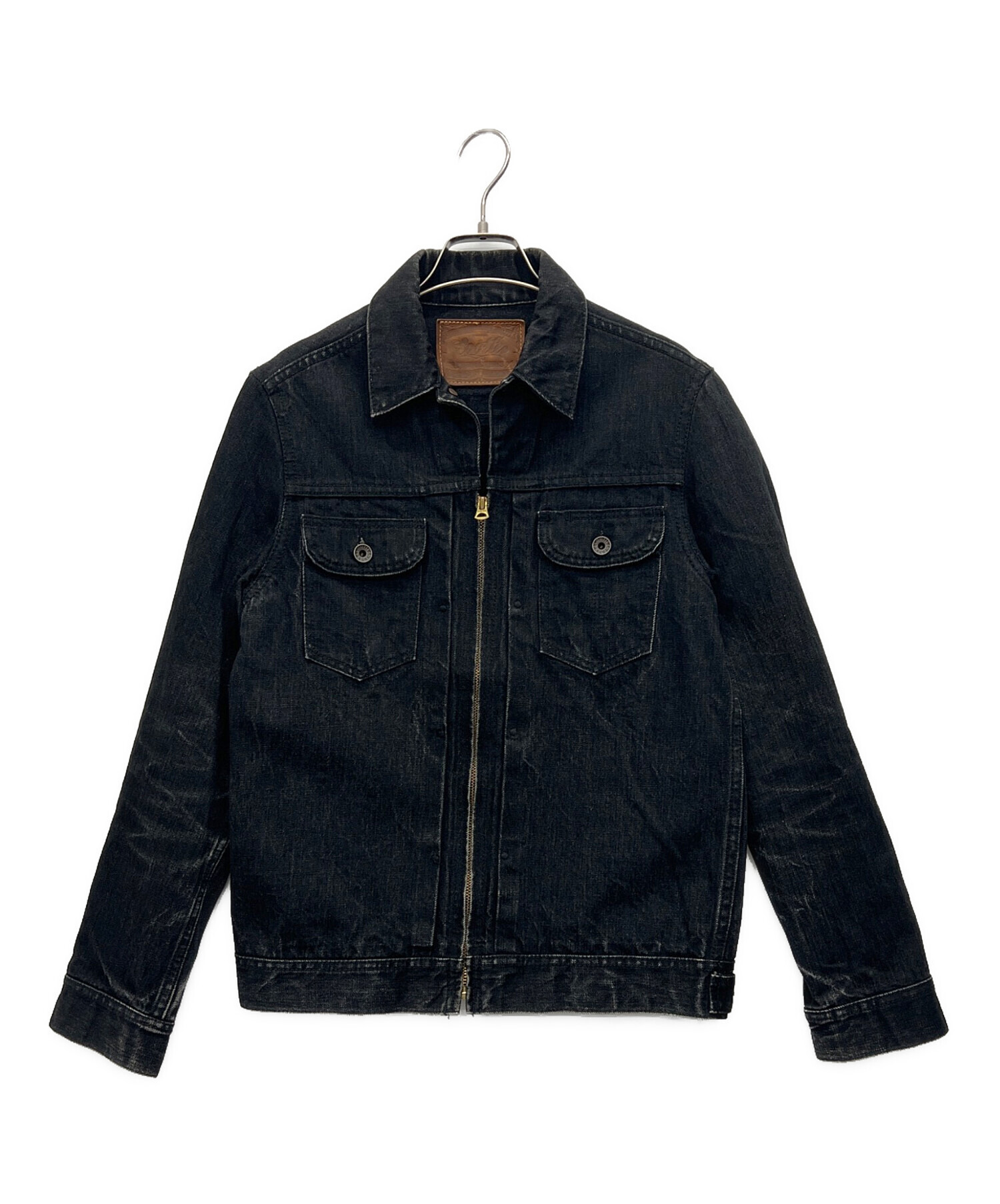 中古・古着通販】COOTIE (クーティー) デニムジャケット ブラック