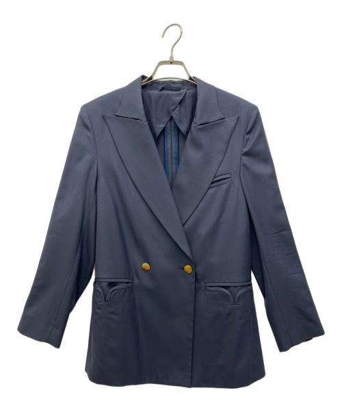 中古・古着通販】CABANA (カバナ) ダブルブレストジャケット ネイビー