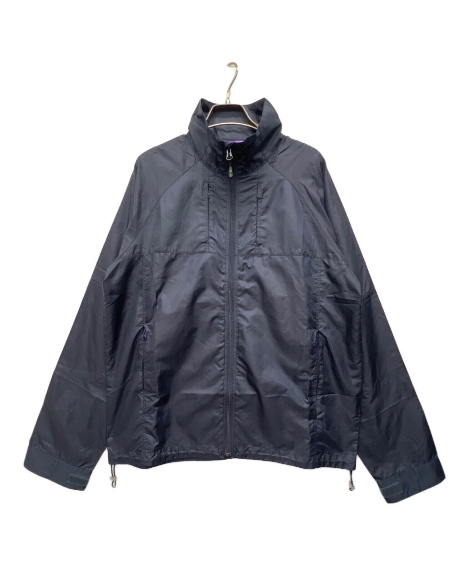 BEAMS GOLF ナイロンジャケット コーチジャケット　ネイビー　L 中古・古着通販】BEAMS GOLF (ビームスゴルフ) ナイロンジャケット