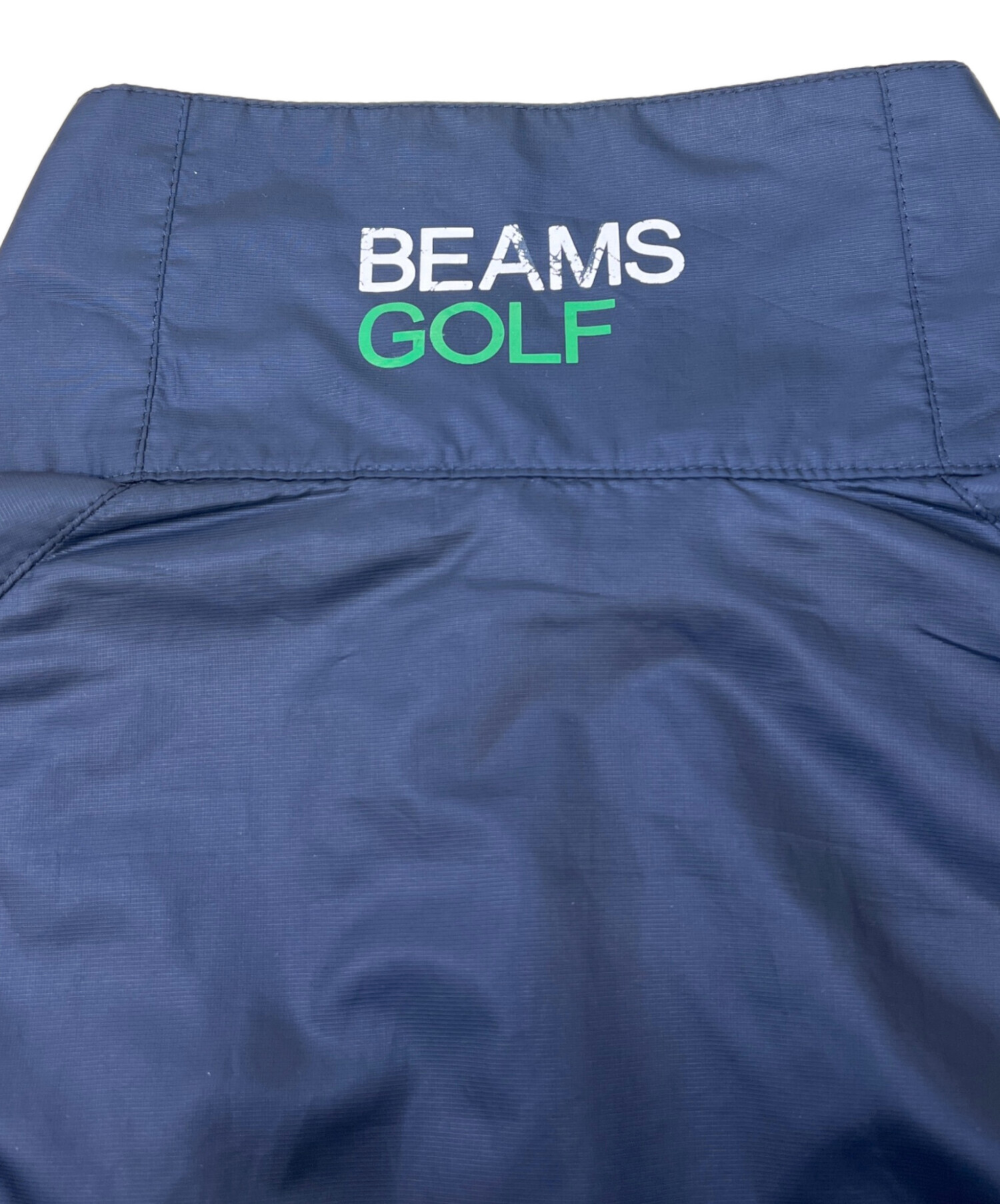 BEAMS GOLF ナイロンジャケット コーチジャケット　ネイビー　L 中古・古着通販】BEAMS GOLF (ビームスゴルフ) ナイロンジャケット