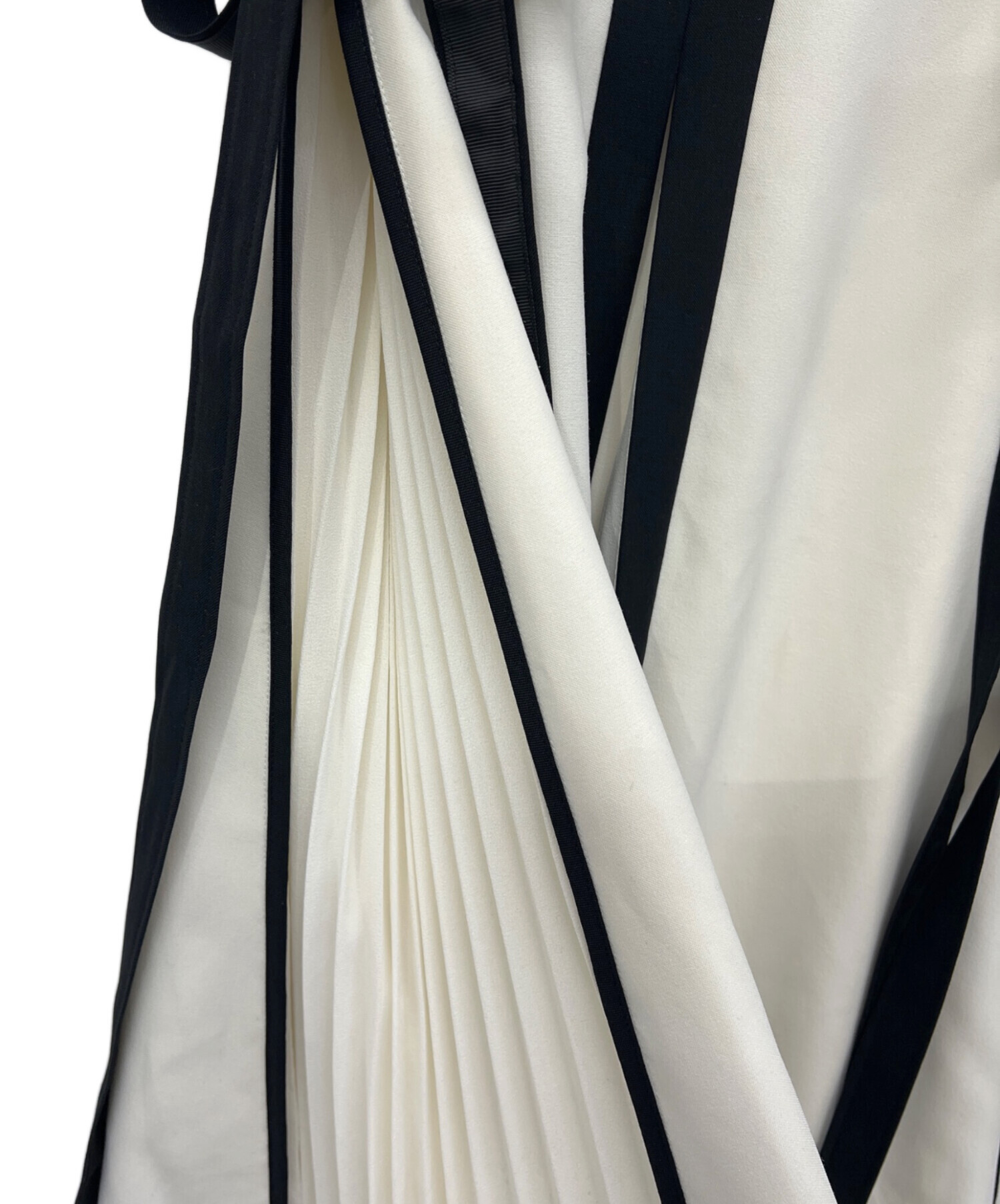 中古・古着通販】Snidel (スナイデル) サイドプリーツバイカラーワンピ