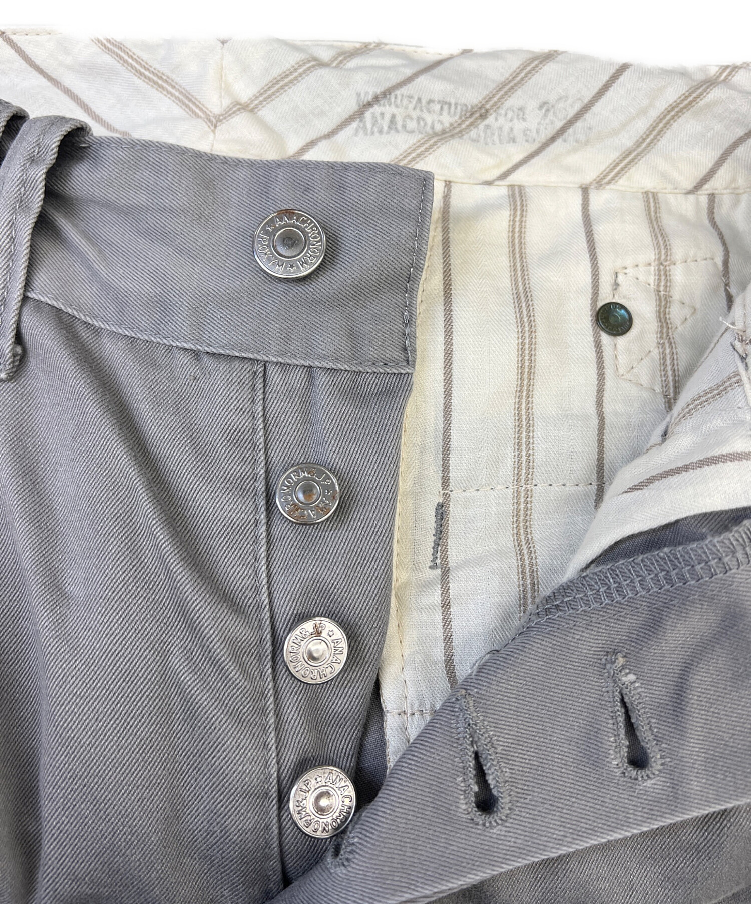 中古・古着通販】anachronorm (アナクロノーム) パンツ グレー サイズ