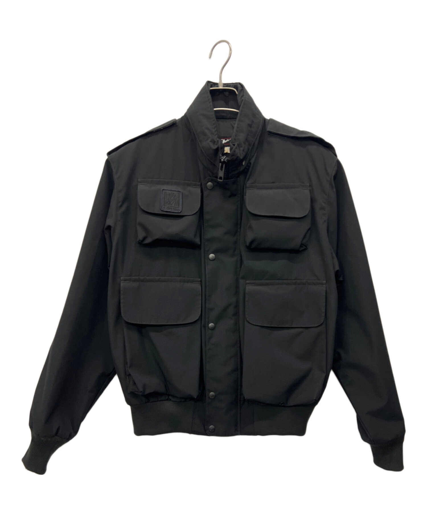 中古・古着通販】AL MAR (アル・マー) ミリタリージャケット ブラック