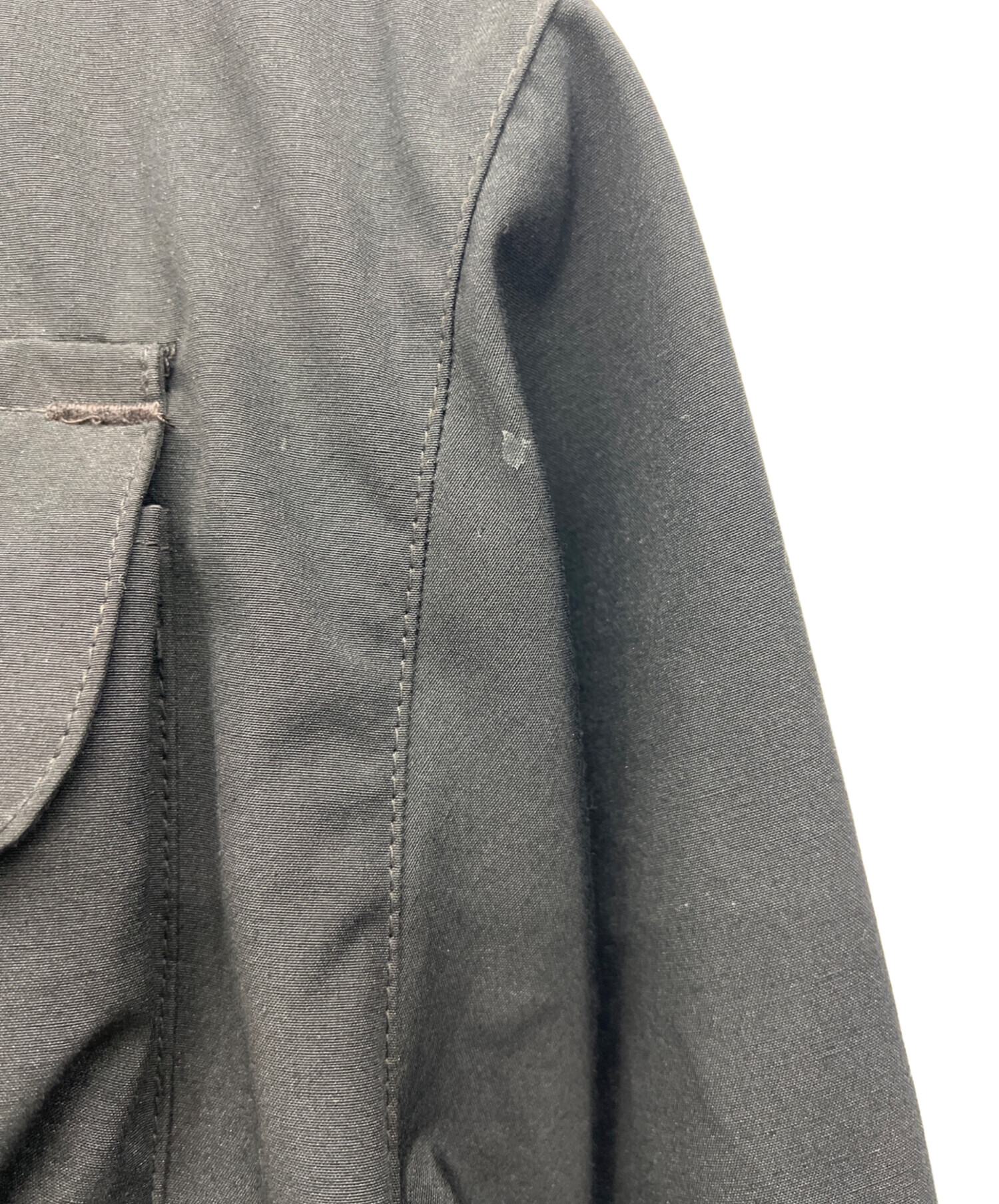 中古・古着通販】AL MAR (アル・マー) ミリタリージャケット ブラック