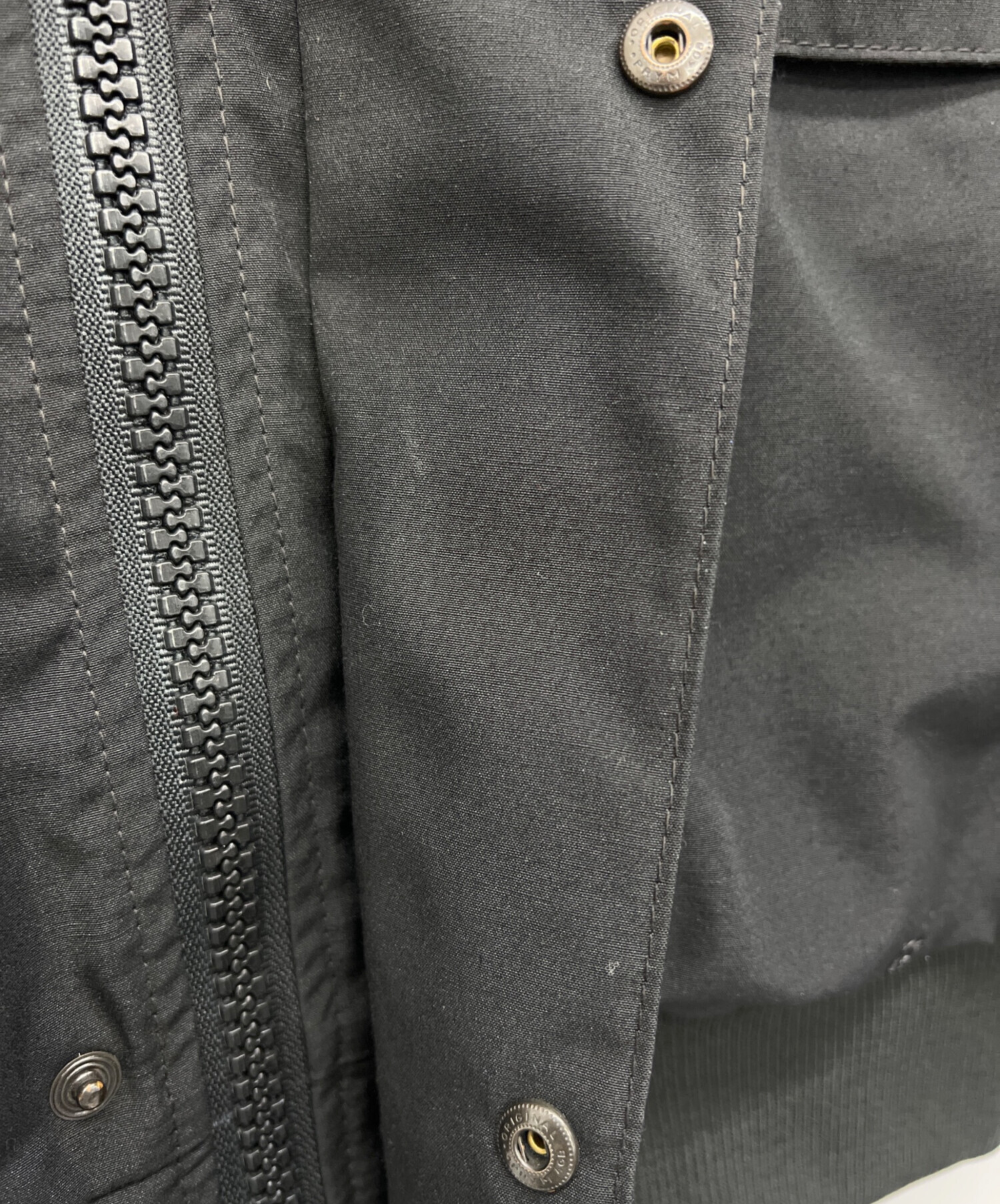 中古・古着通販】AL MAR (アル・マー) ミリタリージャケット ブラック