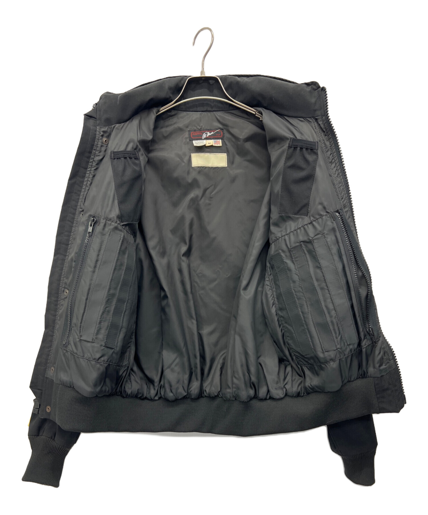 中古・古着通販】AL MAR (アル・マー) ミリタリージャケット ブラック