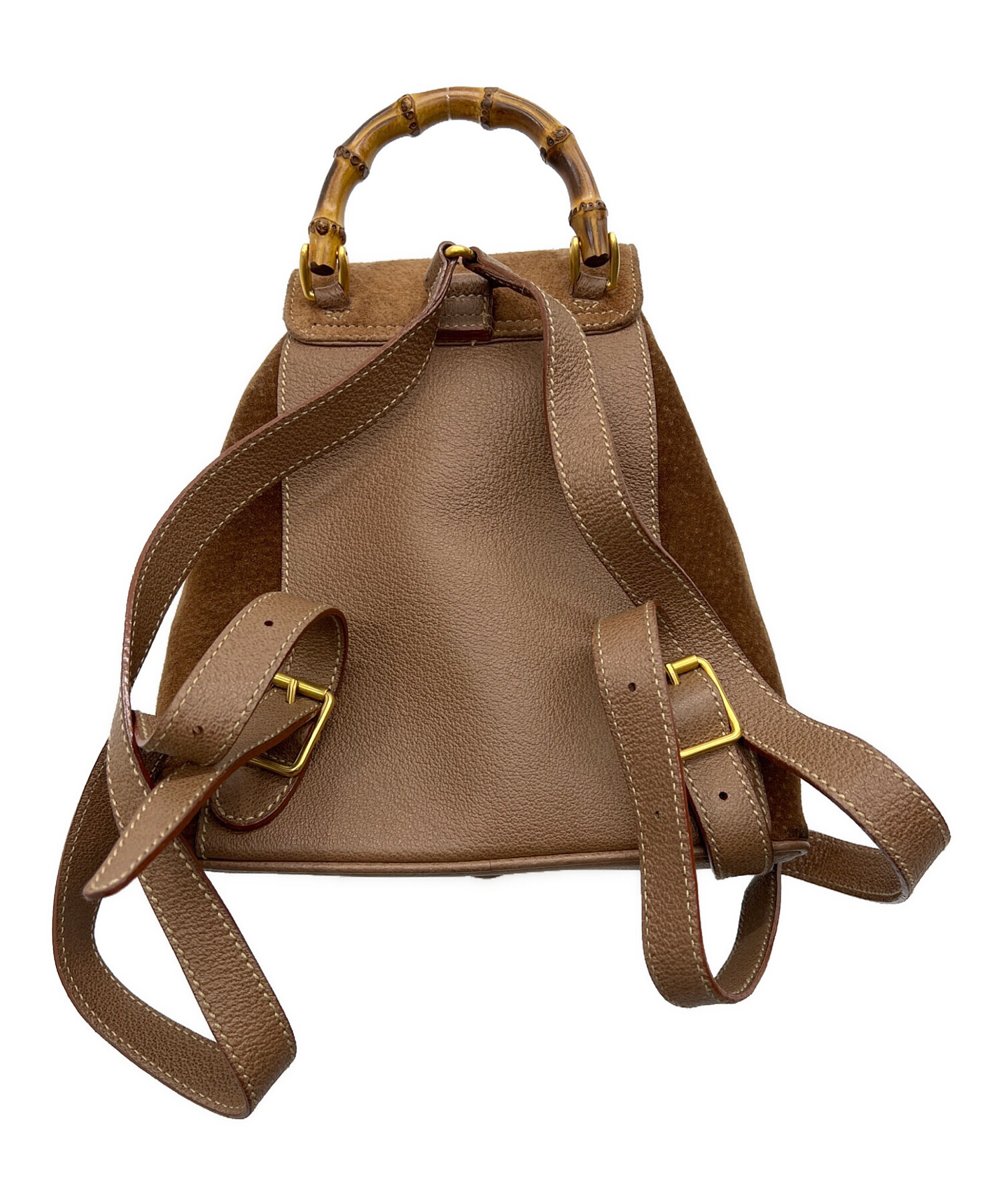 中古・古着通販】GUCCI (グッチ) ミニリュック ブラウン｜ブランド