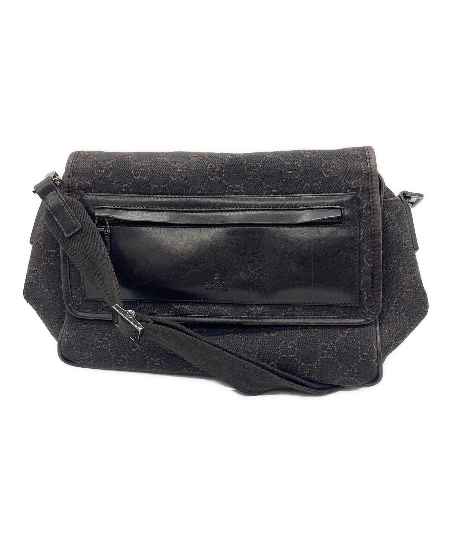 中古・古着通販】GUCCI (グッチ) ショルダーバッグ ブラウン｜ブランド 