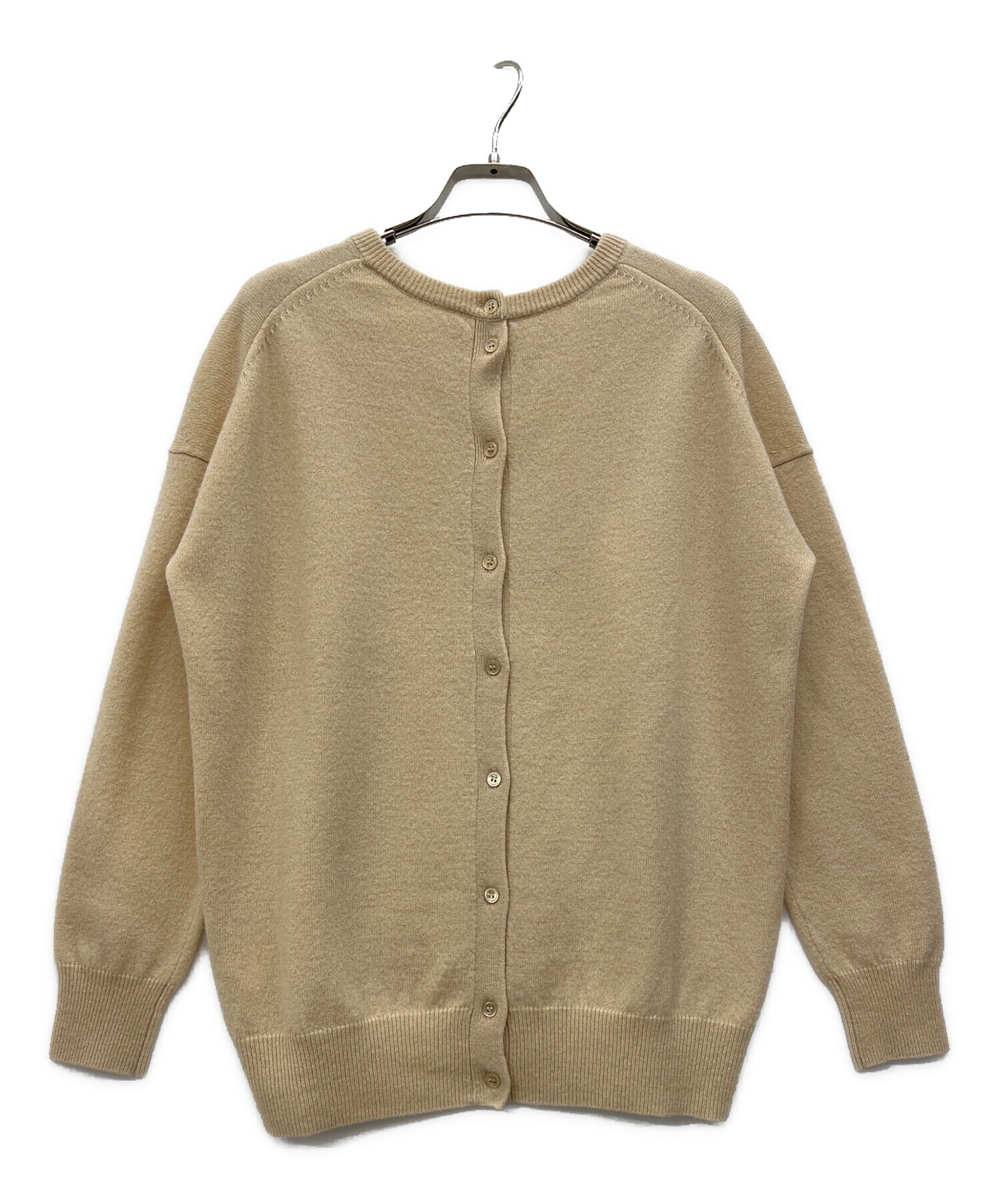 中古・古着通販】FRAMeWORK (フレームワーク) バックボタンカシミヤ