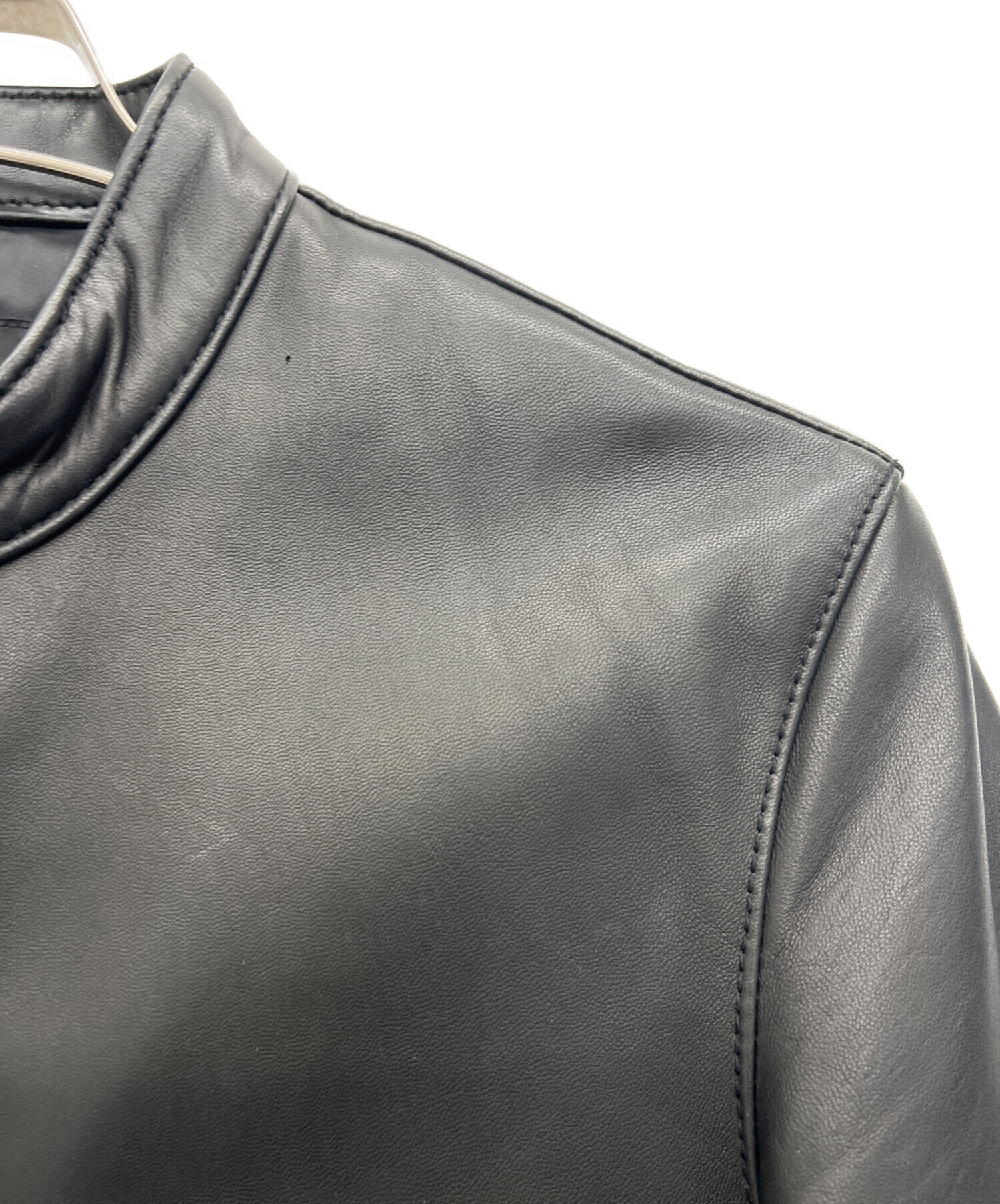 中古・古着通販】Collective (コレクティブ) レザーシングルライダース