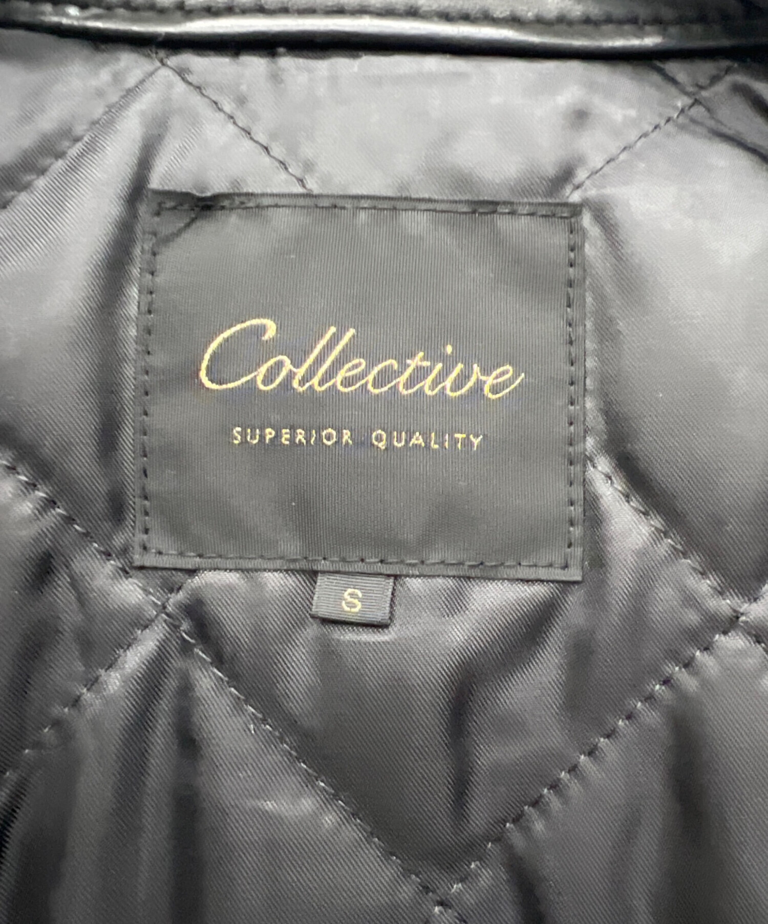 中古・古着通販】Collective (コレクティブ) レザーシングルライダース