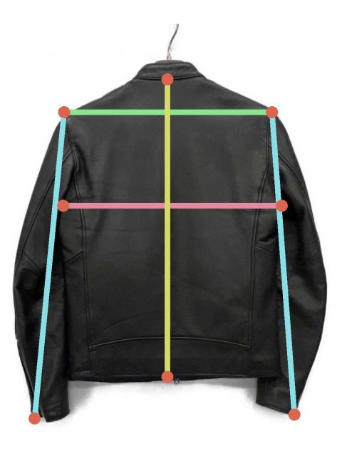 中古・古着通販】Collective (コレクティブ) レザーシングルライダース