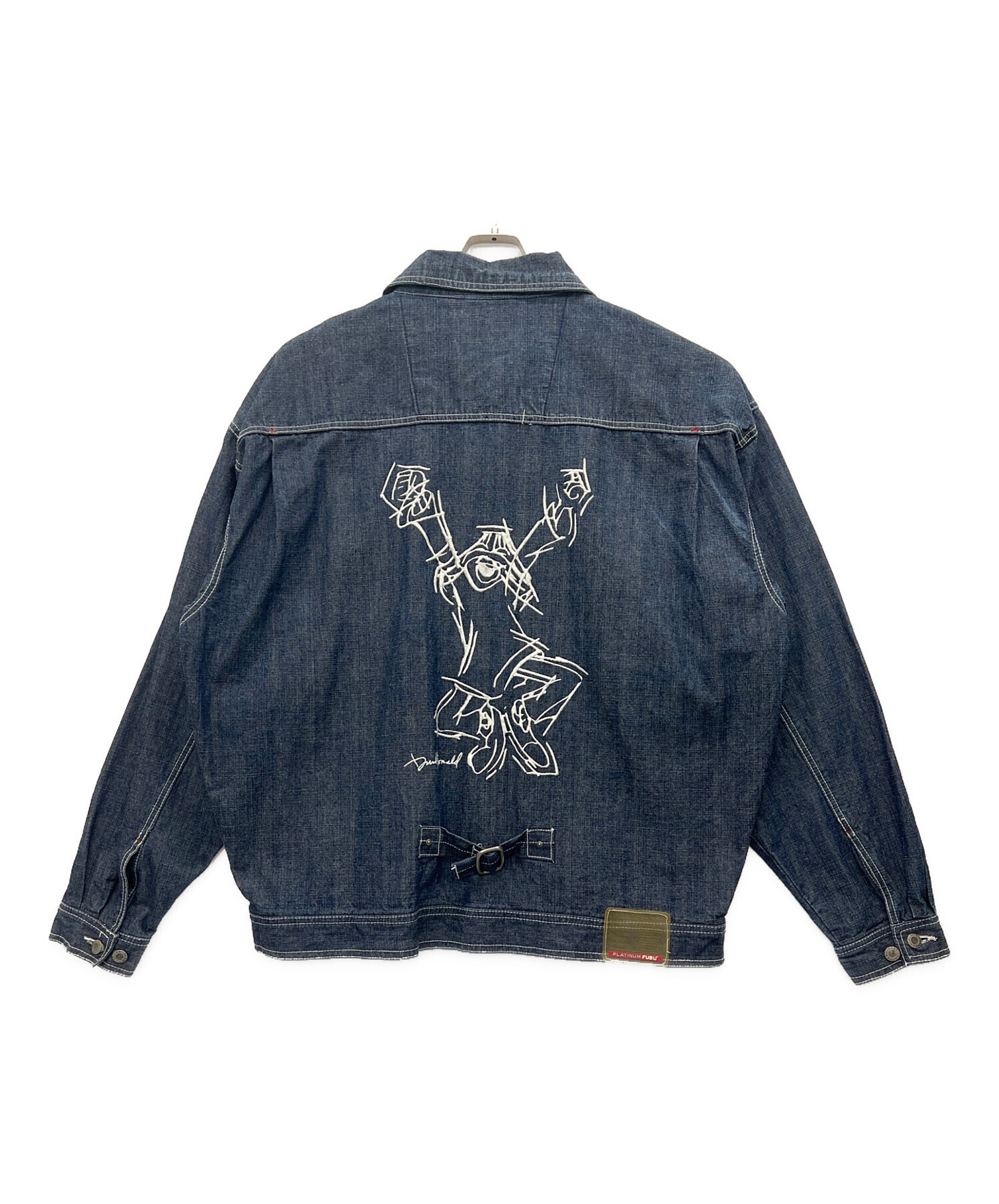 中古・古着通販】PLATINUM FUBU (プラチナムフブ) デニムジャケット