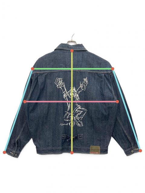 中古・古着通販】PLATINUM FUBU (プラチナムフブ) デニムジャケット