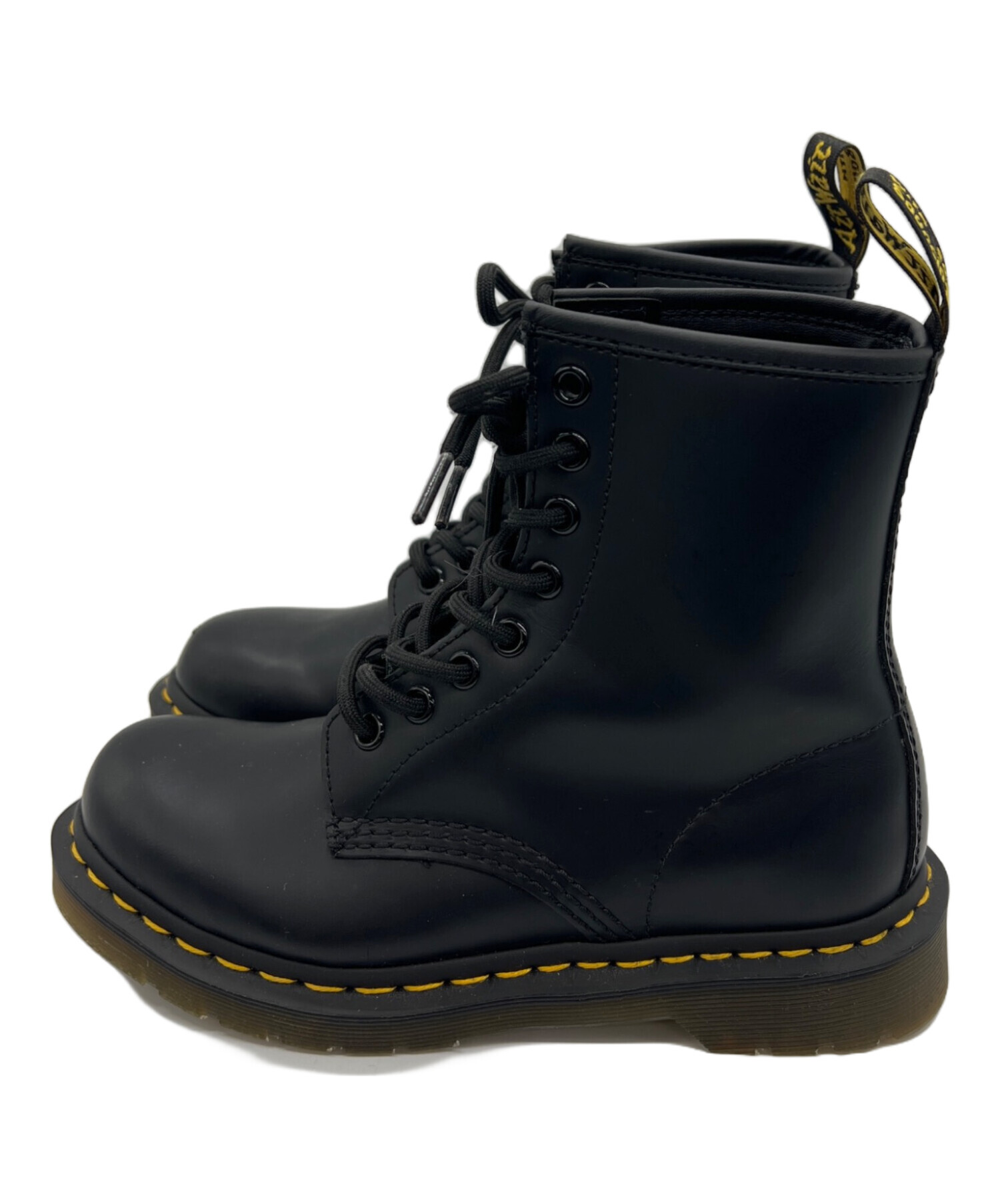 【美品】Dr. Martens ブラックブーツ　中古 中古・古着通販】Dr.Martens (ドクターマーチン) ブーツ ブラック