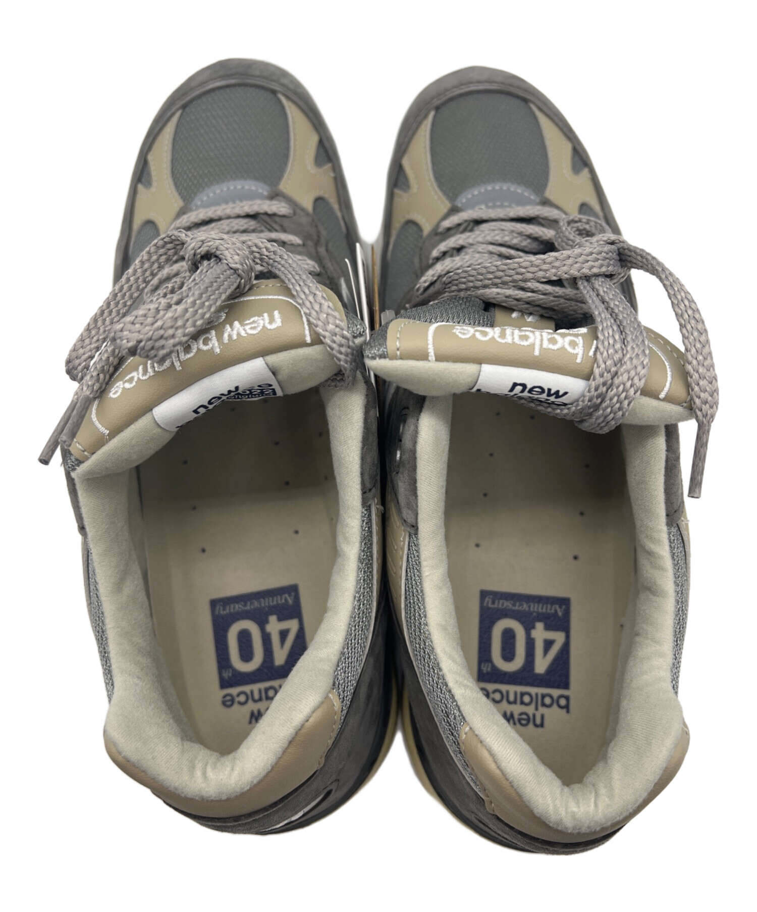 【中古】ニューバランス NEW BALANCE M991UKF スニーカー ローカット US9 グレー /YO8 ■SH メンズ 中古・古着通販】NEW BALANCE (ニューバランス) ローカットスニーカー