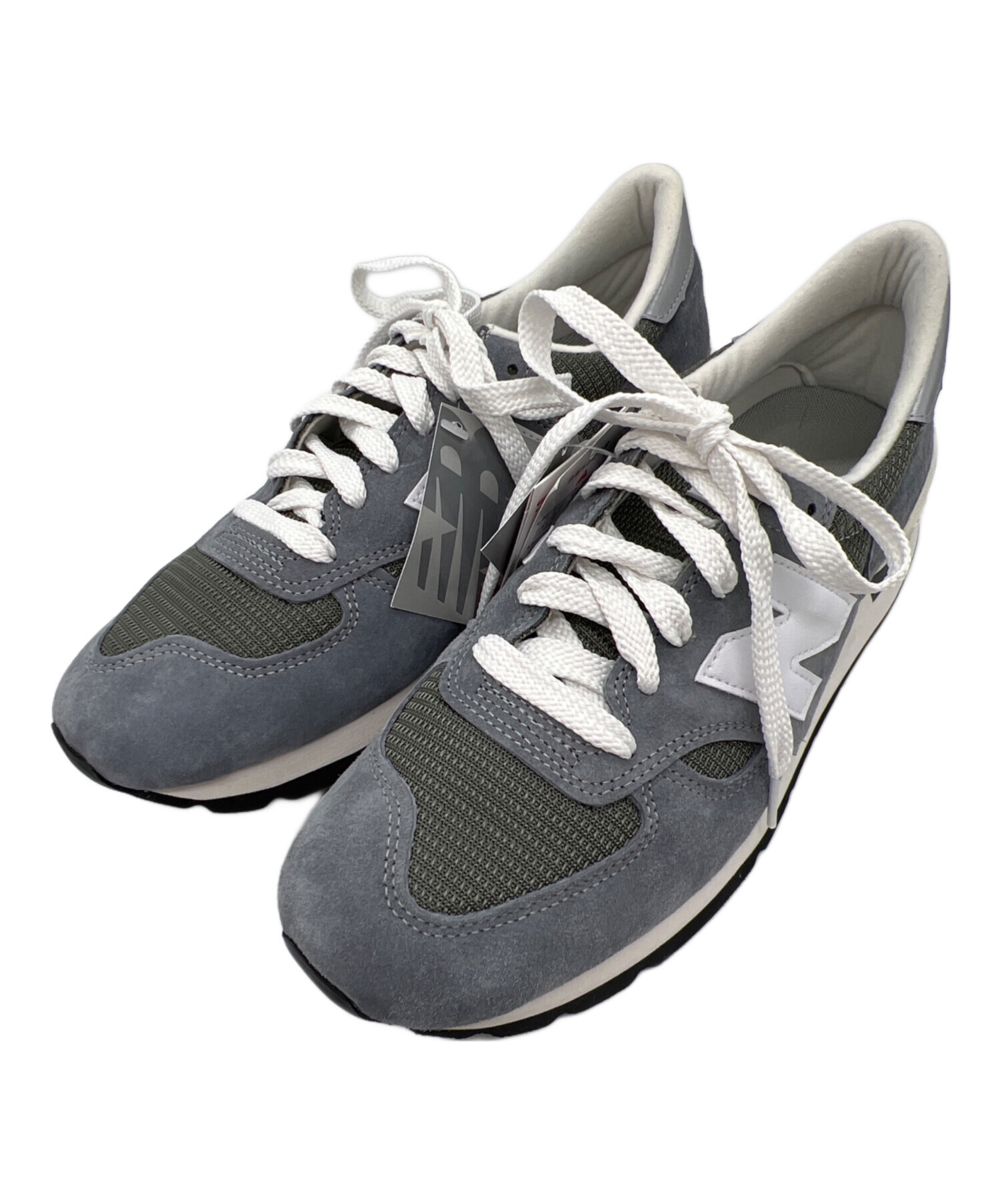 靴 New Balance M990GR1 US9 UK8.5 JP27 中古・古着通販】NEW BALANCE (ニューバランス) M990GR1 グレー サイズ