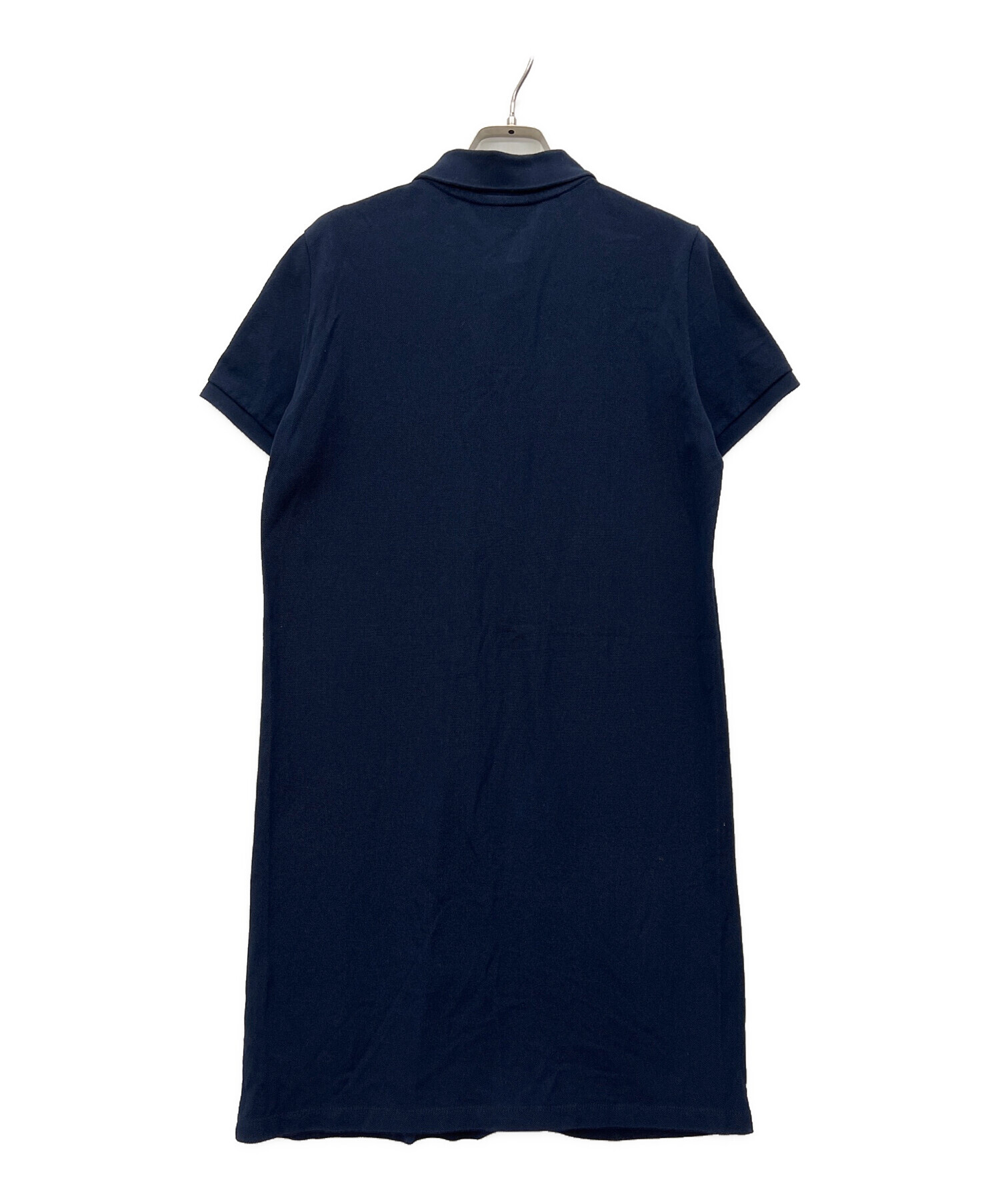 Lacoste　ネイビー　ワンピース　七分袖　着用回数1回　美品 中古・古着通販】LACOSTE (ラコステ) 半袖ポロワンピース ネイビー