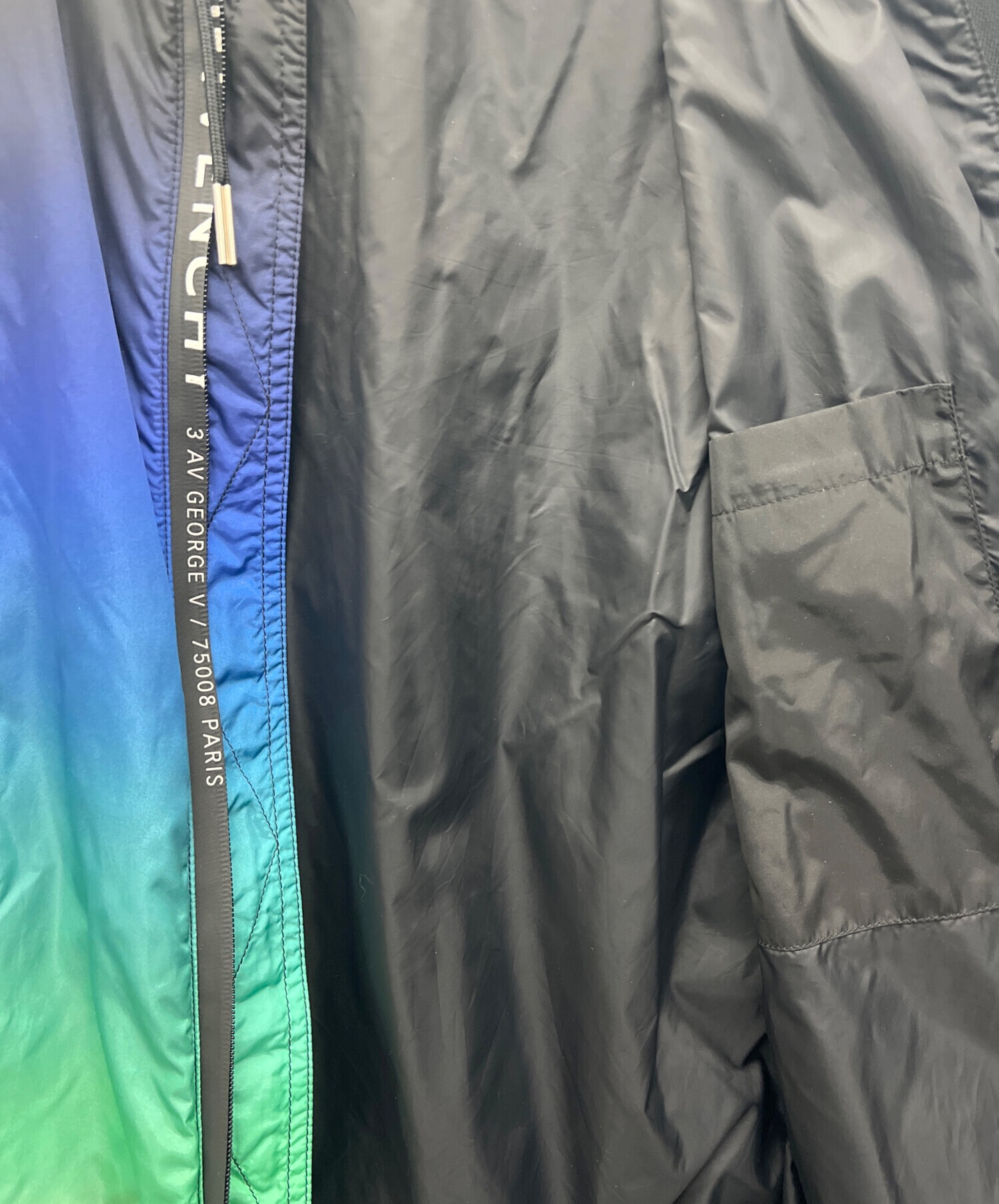 中古・古着通販】GIVENCHY (ジバンシィ) ウインドブレーカー グリーン 