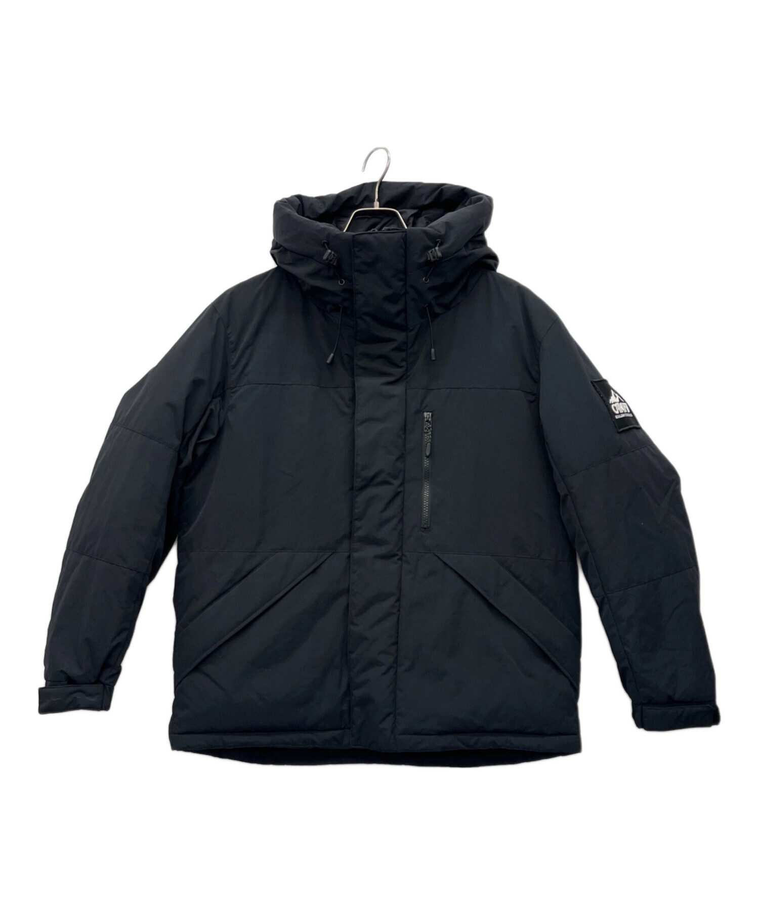 中古・古着通販】CAMP 7 (キャンプ7) ダウンジャケット ブラック