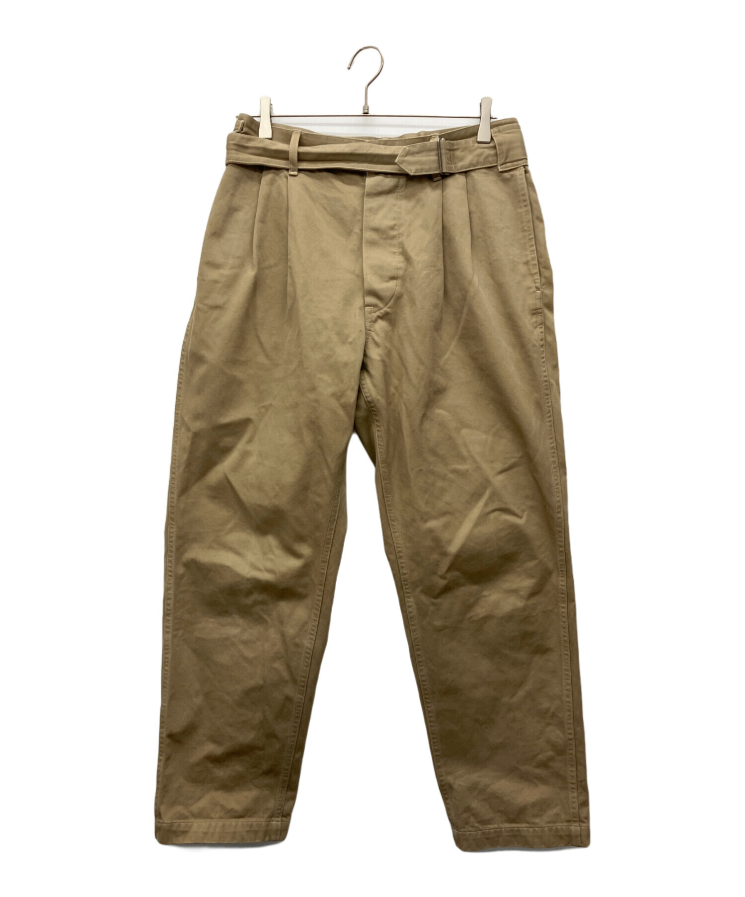 中古・古着通販】COMOLI (コモリ) チノパン ベージュ サイズ:1