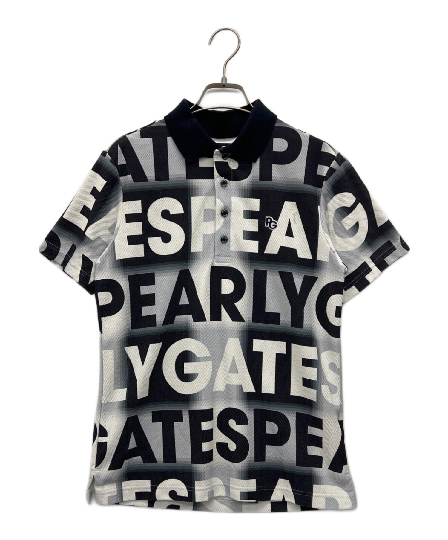 中古・古着通販】PEARLY GATES (パーリーゲイツ) ポロシャツ ブラック