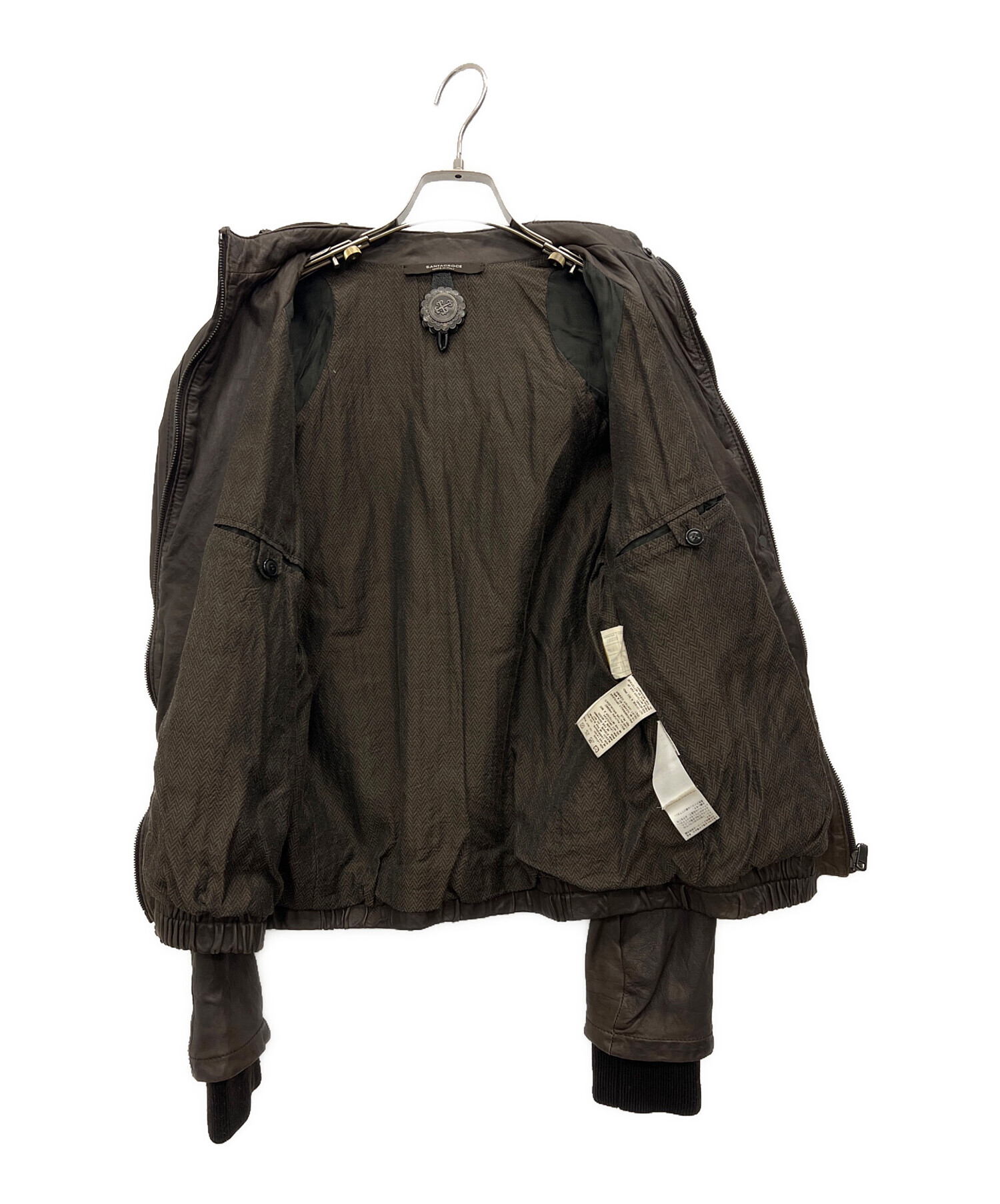 中古・古着通販】SANTACROCE (サンタクローチェ) レザージャケット