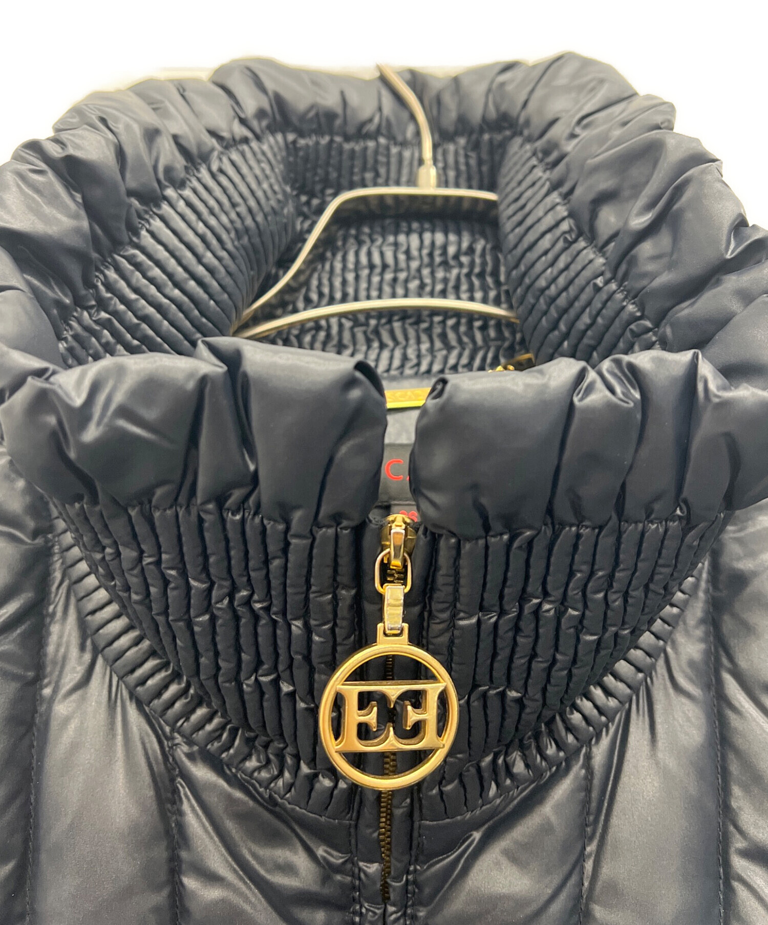 中古・古着通販】ESCADA (エスカーダ) ダウンジャケット ネイビー