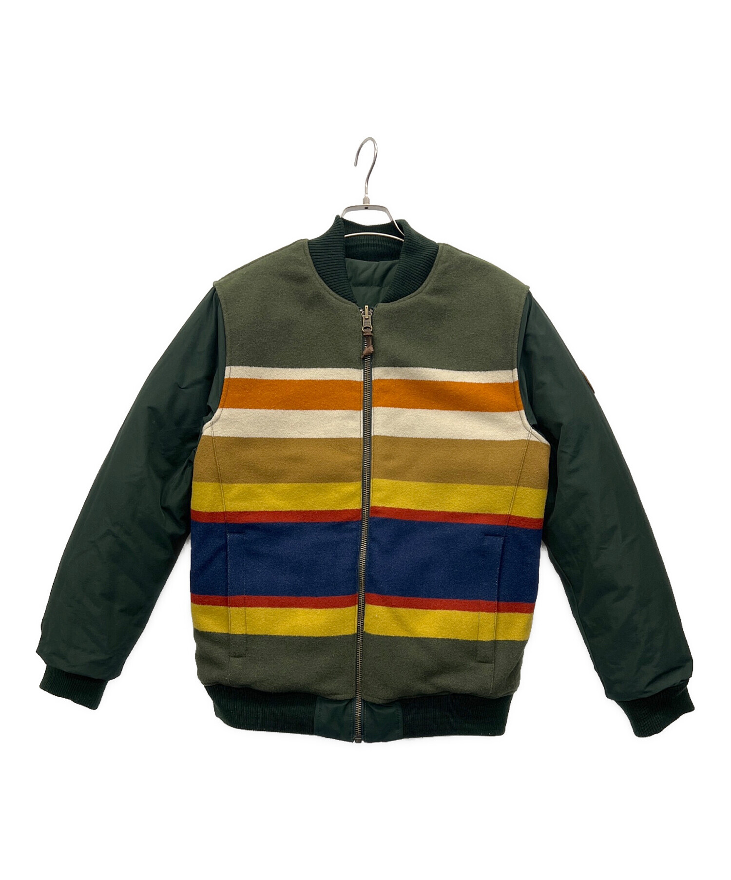 Eddie Bauer リバーシブル ダウンジャケット 中古・古着通販】Eddie Bauer (エディーバウアー) PENDLETON (ペン