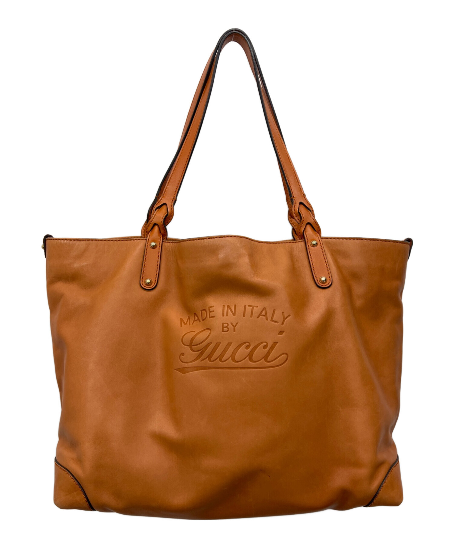 中古・古着通販】GUCCI (グッチ) トートバッグ ブラウン｜ブランド