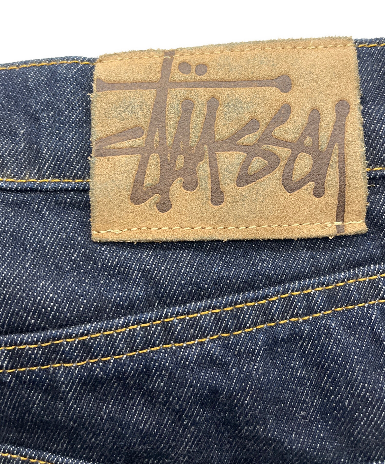 中古・古着通販】stussy (ステューシー) デニムパンツ ブルー サイズ