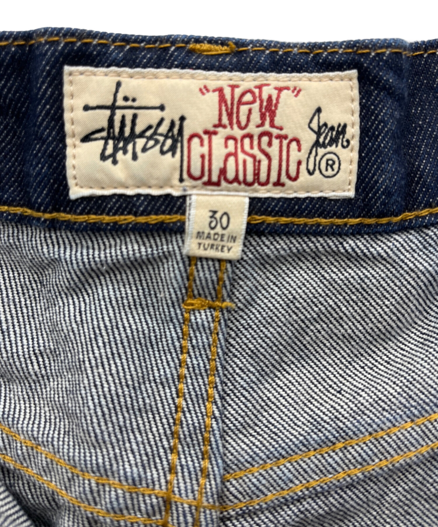 中古・古着通販】stussy (ステューシー) デニムパンツ ブルー サイズ