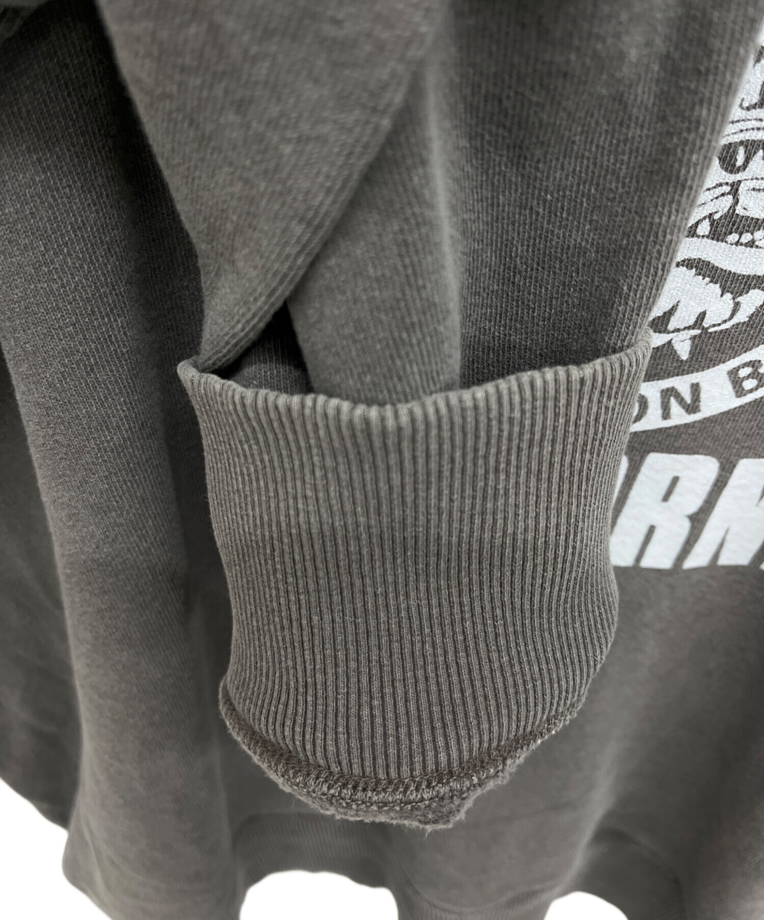 中古・古着通販】MIXTA (ミクスタ) クルーネックスウェット グレー 