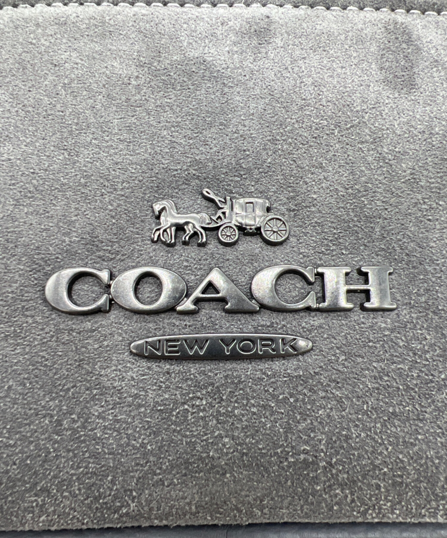 極美品✨ コーチ ウォーレン ベルト バッグ ウエストバッグ レザー グレー 中古・古着通販】COACH (コーチ) エリアス ベルト バッグ グレー