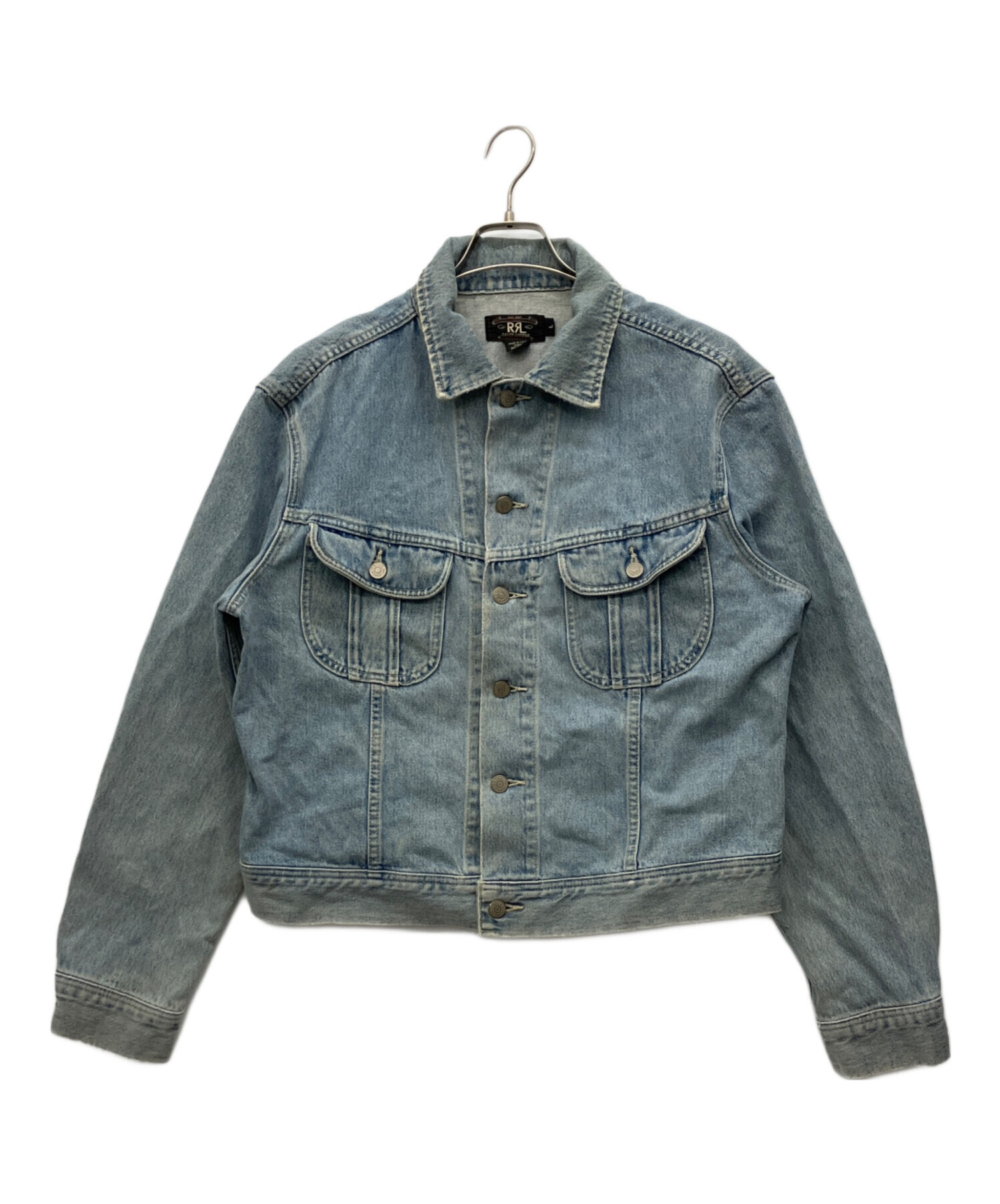 中古・古着通販】RRL (ダブルアールエル) デニムジャケット ブルー 