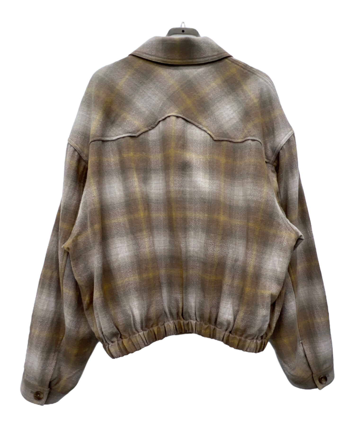 中古・古着通販】PENDLETON (ペンドルトン) チェックブルゾン ベージュ 