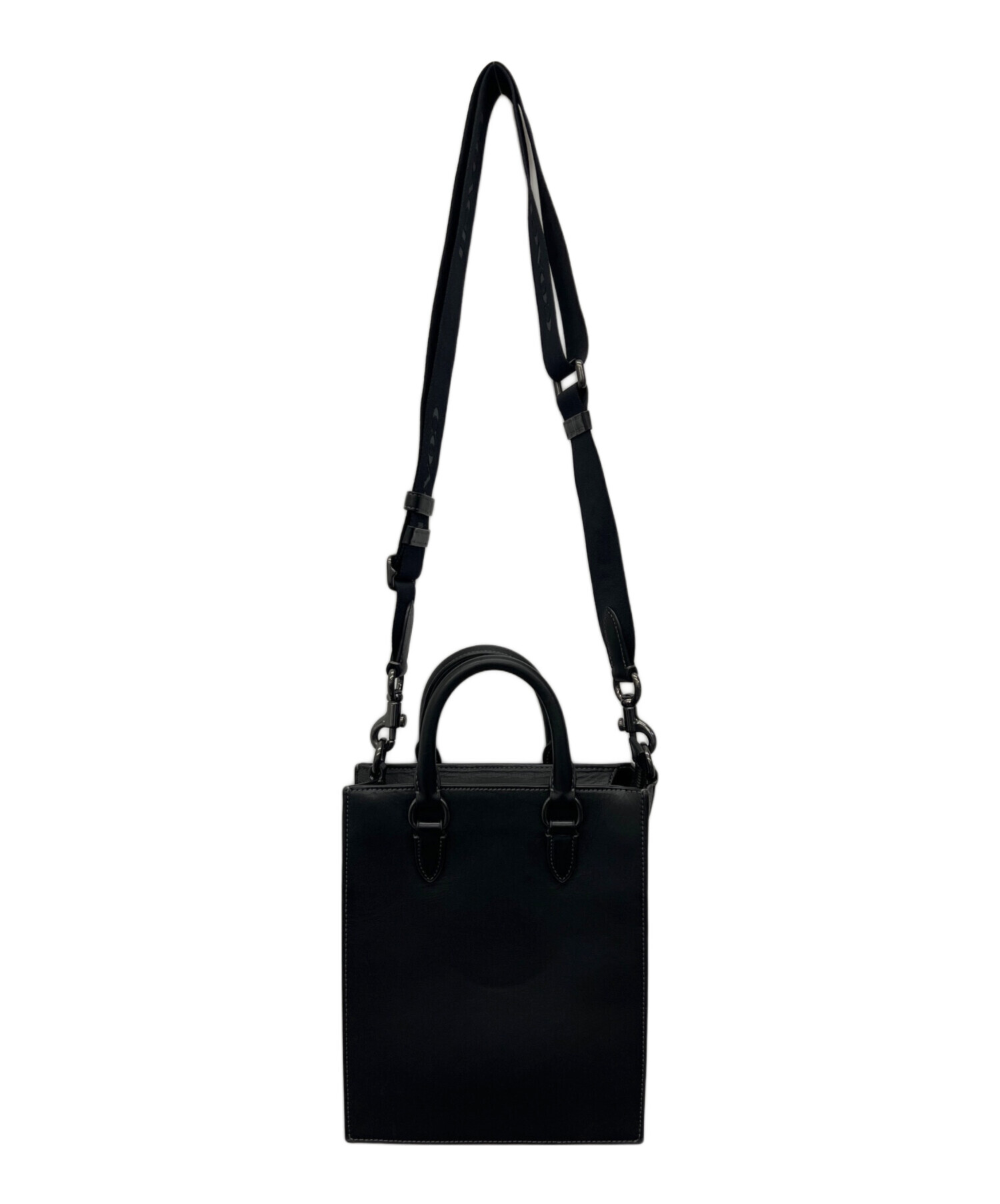 中古・古着通販】COACH (コーチ) 2WAYショルダーバッグ ブラック